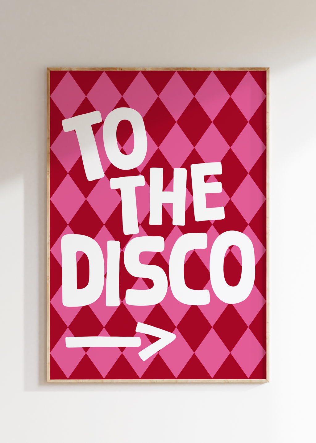 To The Disco Art Print