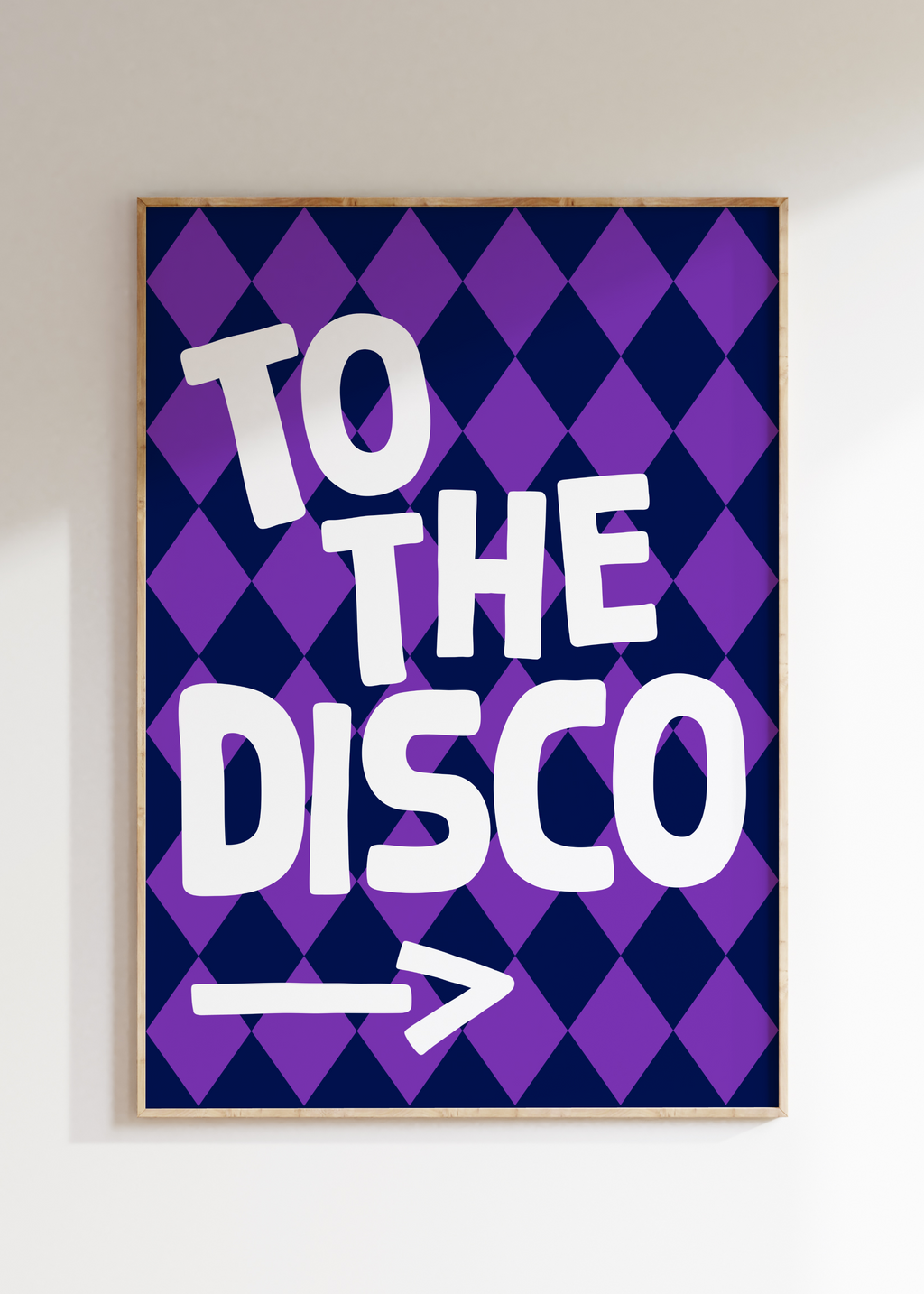 To The Disco Art Print