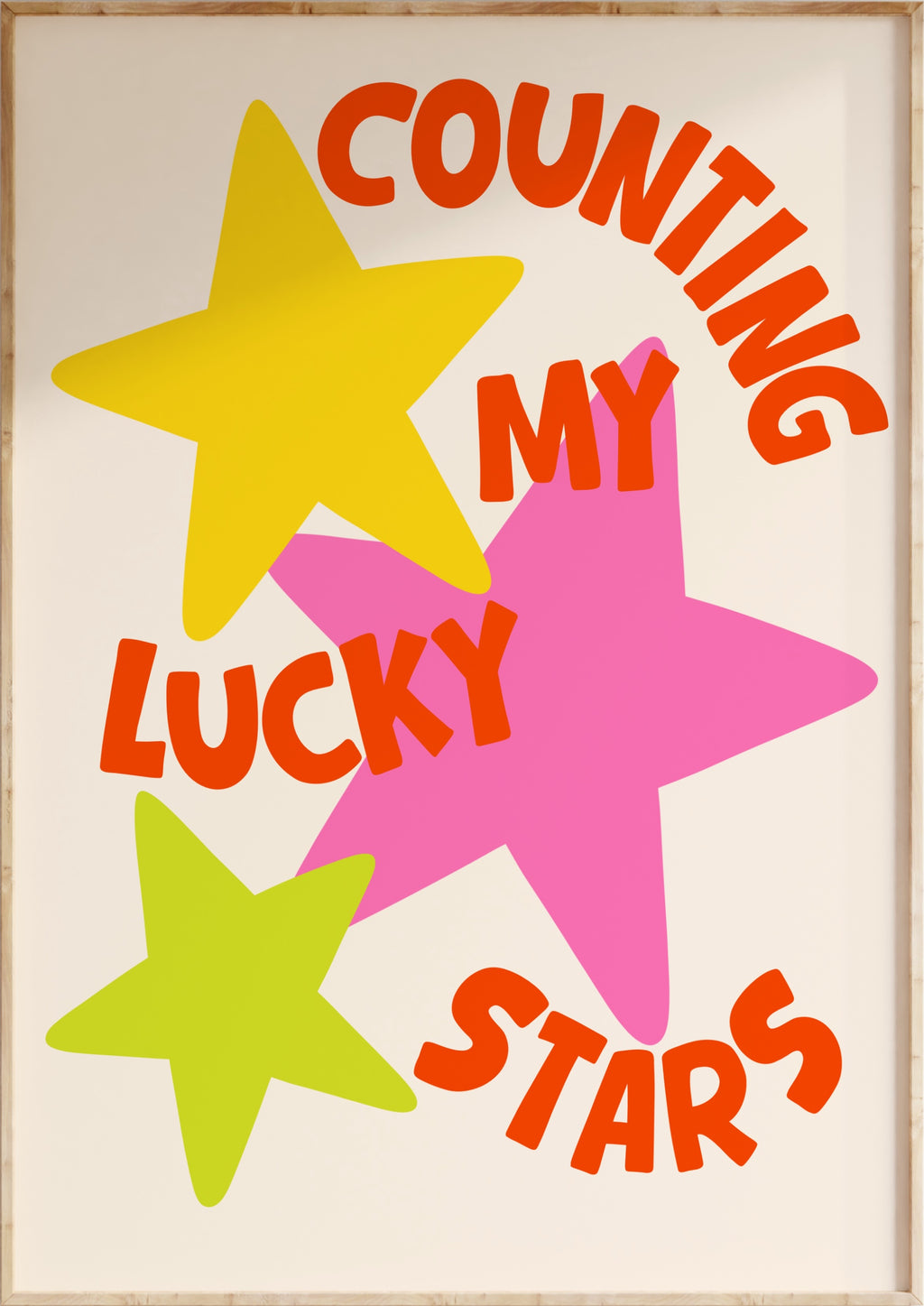 Lucky Stars Art Print