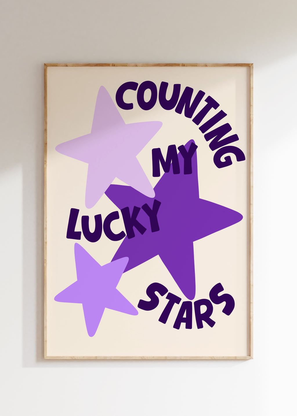 Lucky Stars Art Print
