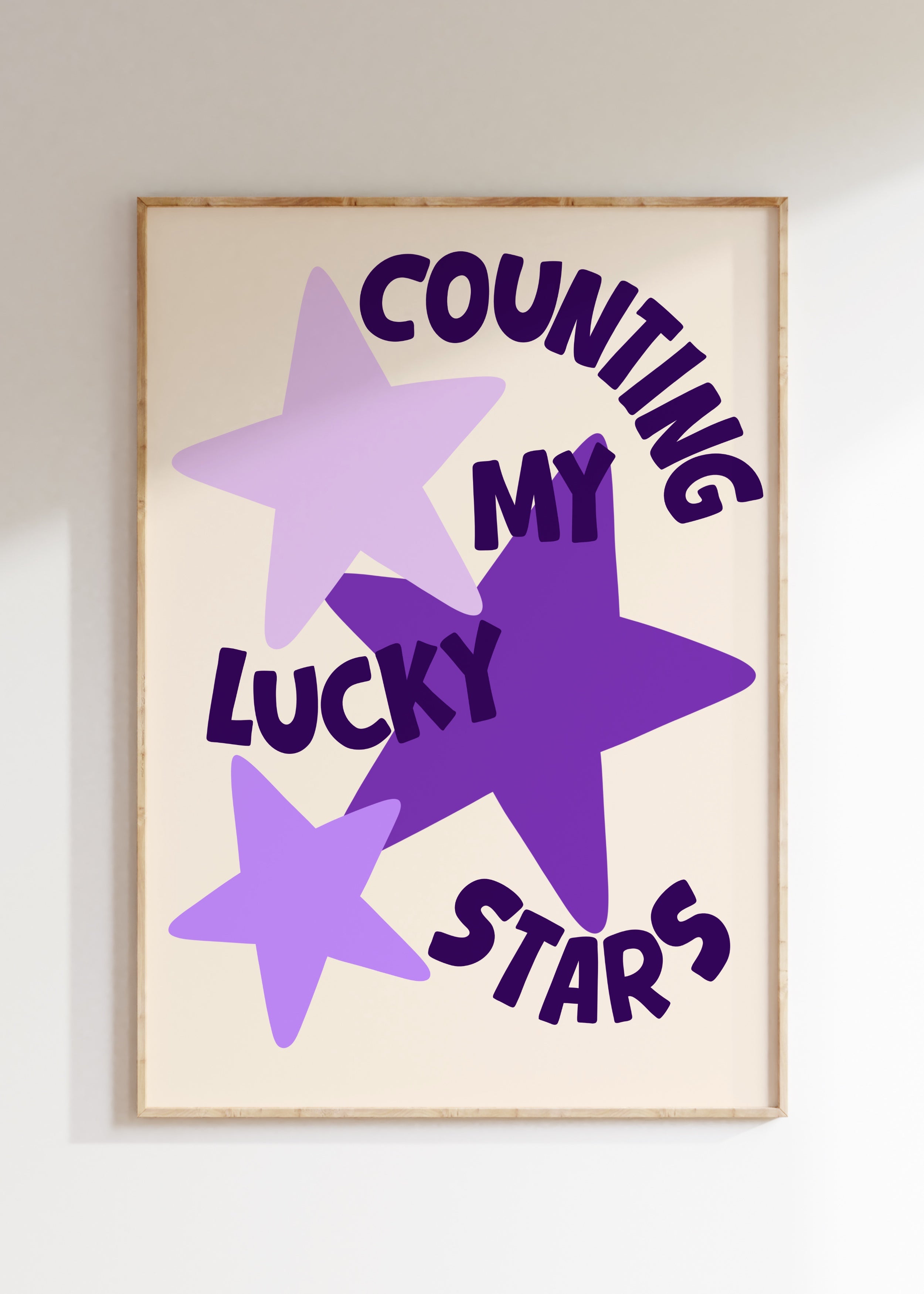 Lucky Stars Art Print