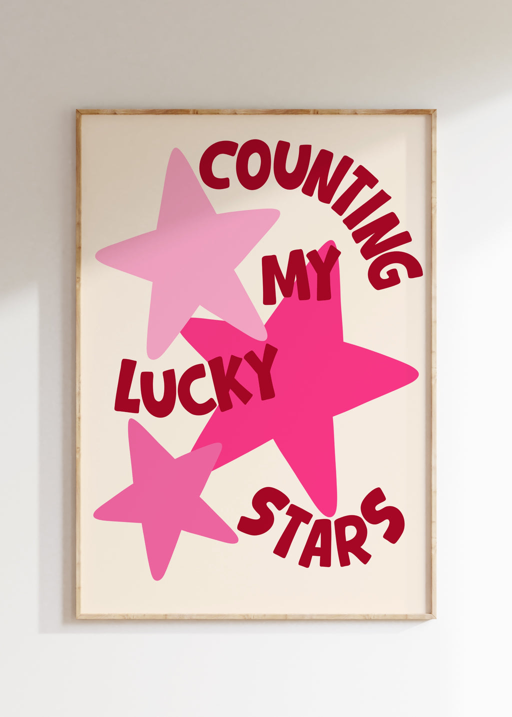 Lucky Stars Art Print