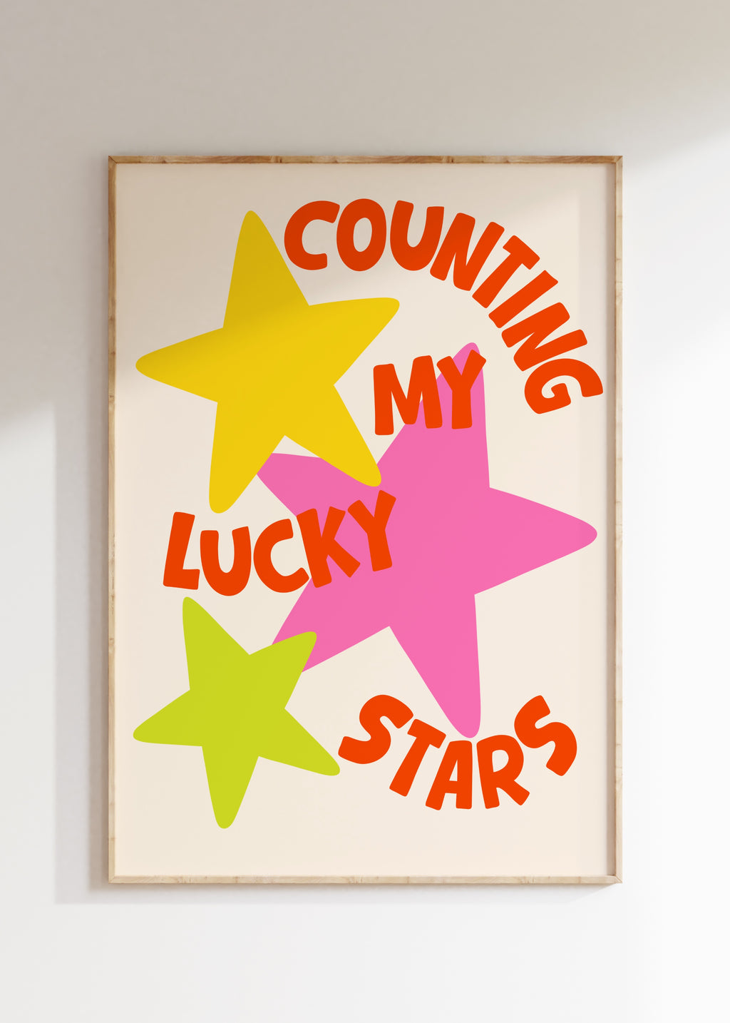 Lucky Stars Art Print
