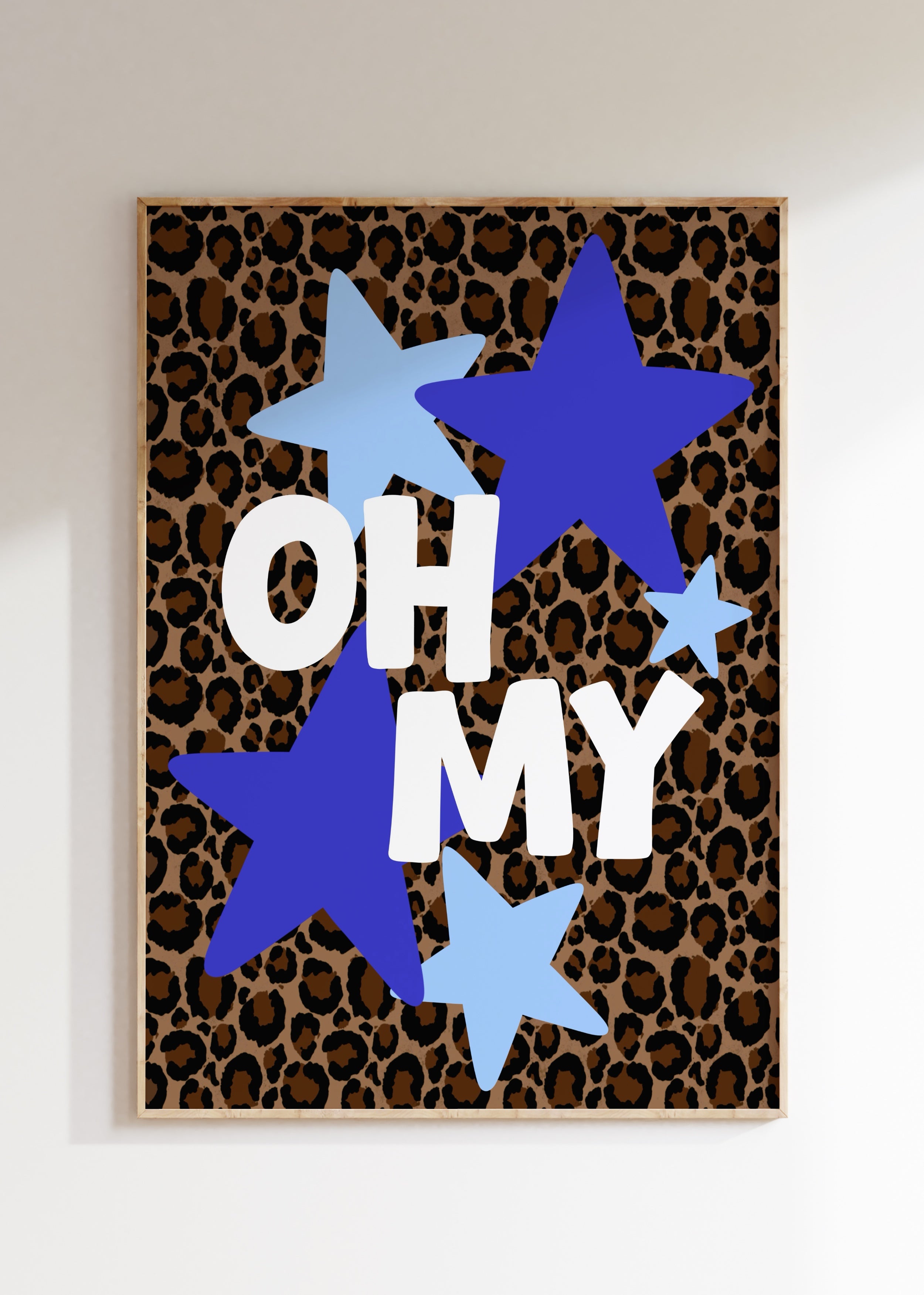 Leopard Oh My Art Print
