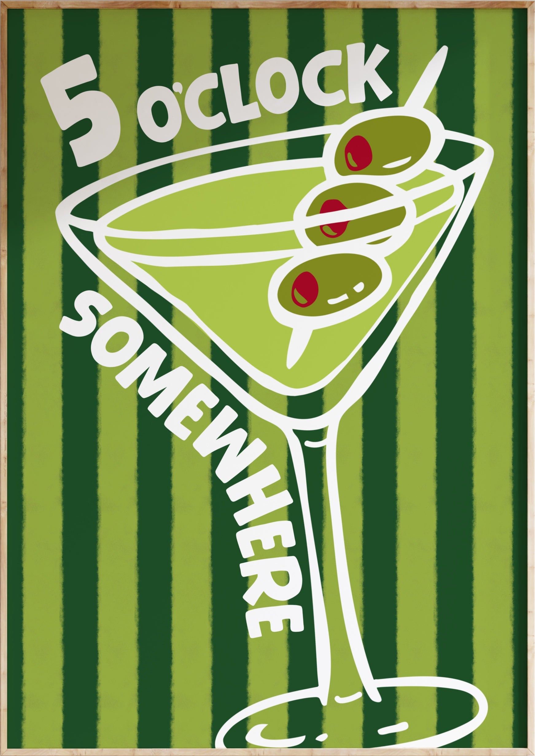 5 o’clock Somewhere Art Print