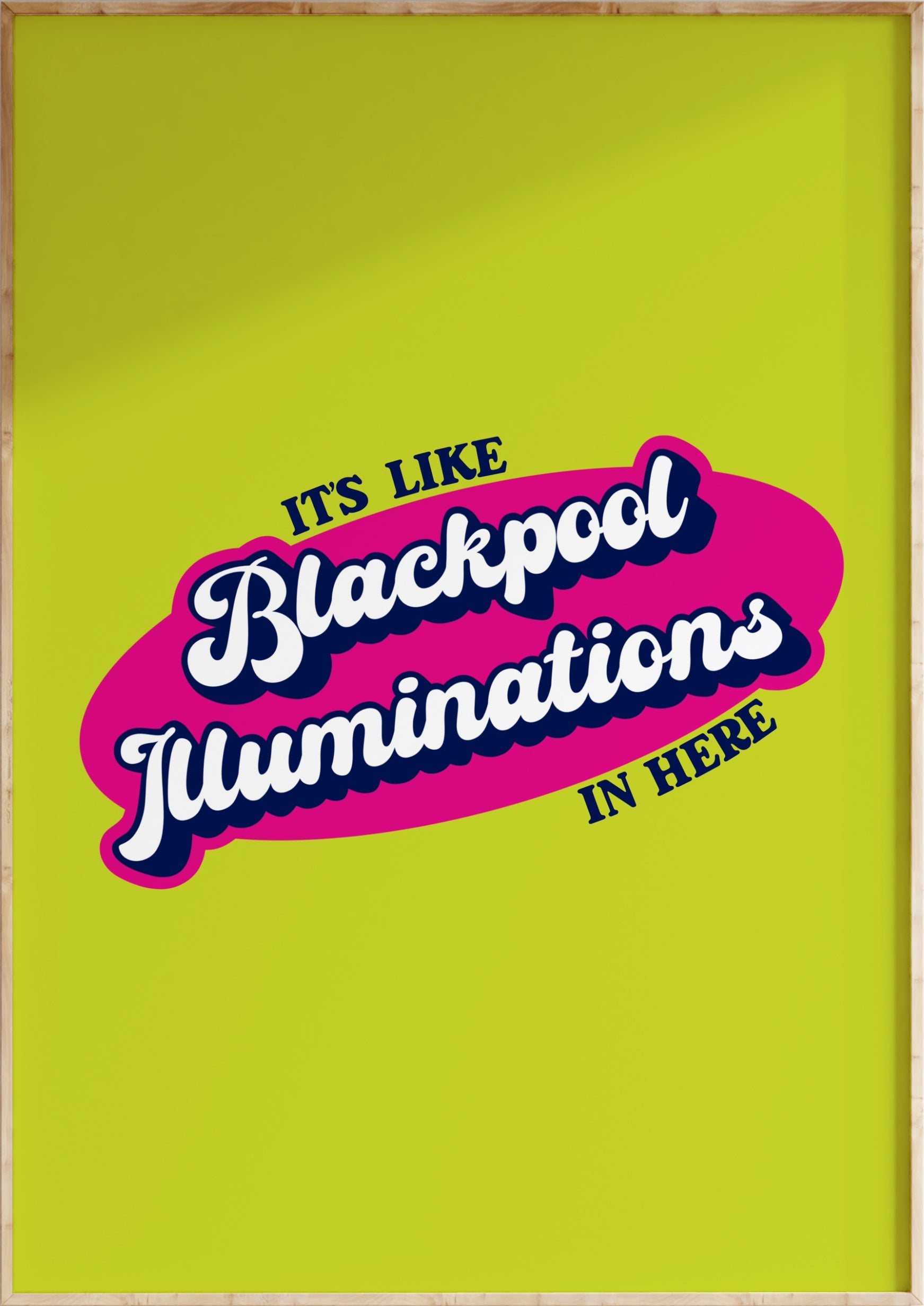 Blackpool Illuminations Art Print