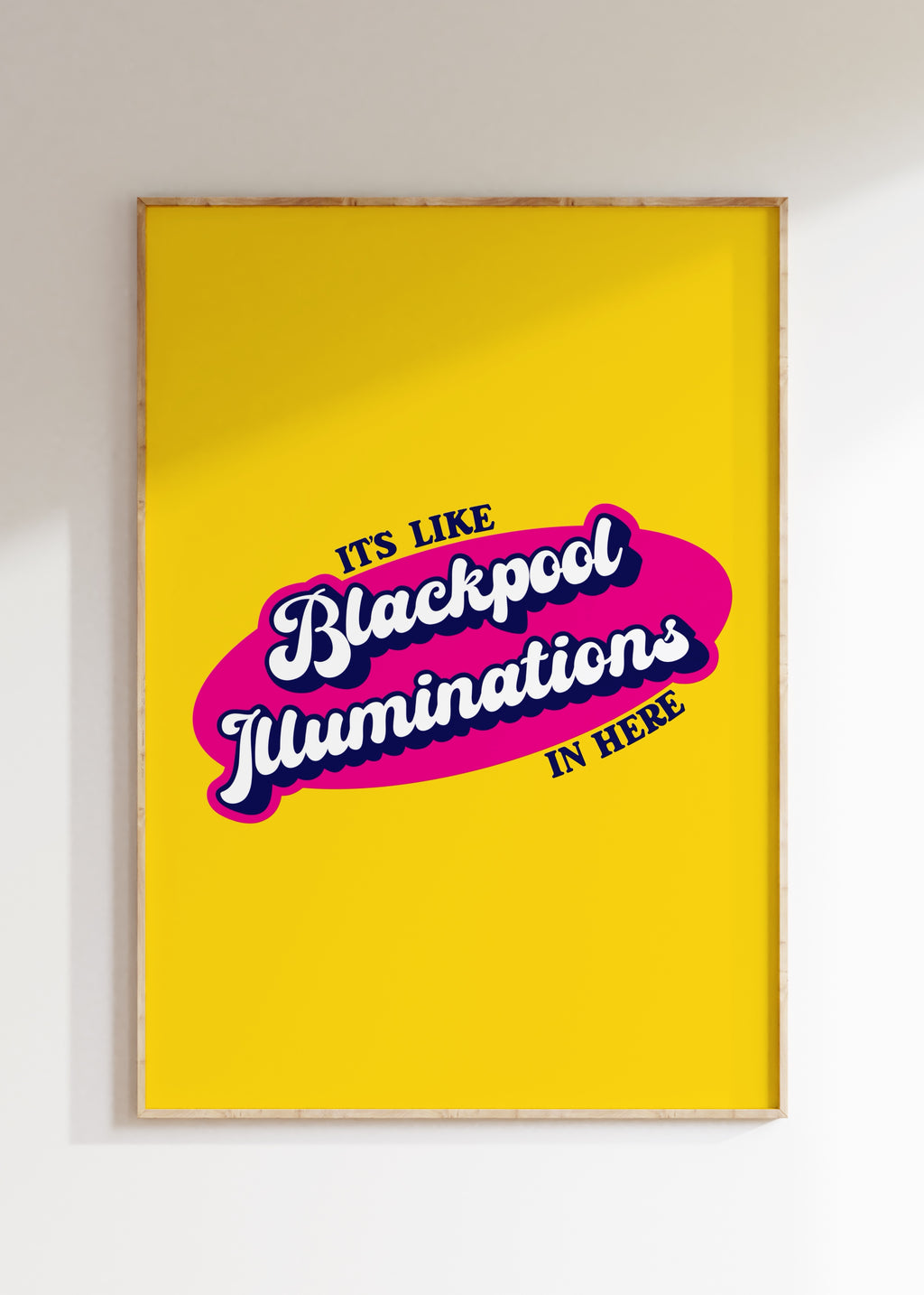 Blackpool Illuminations Art Print