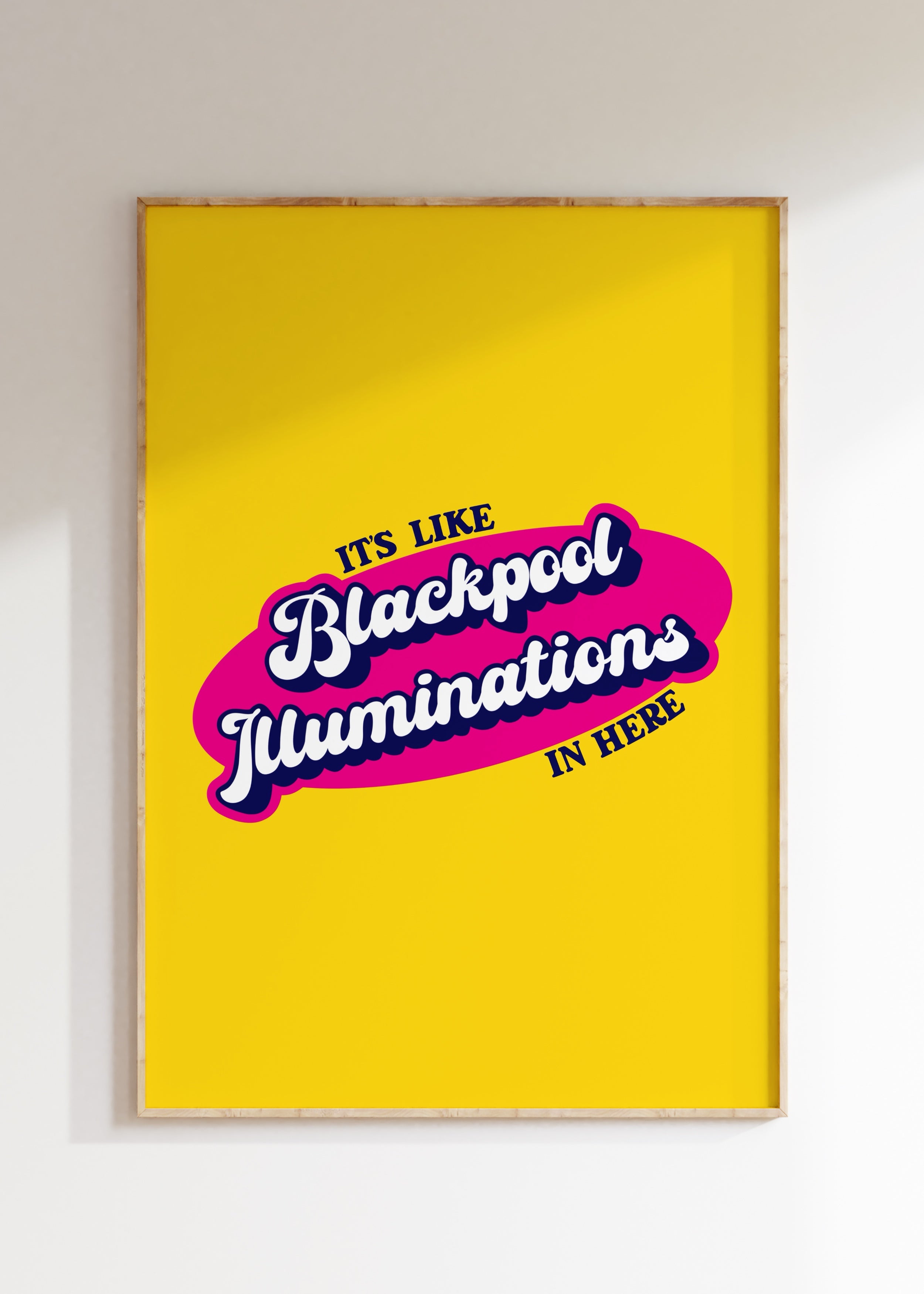 Blackpool Illuminations Art Print