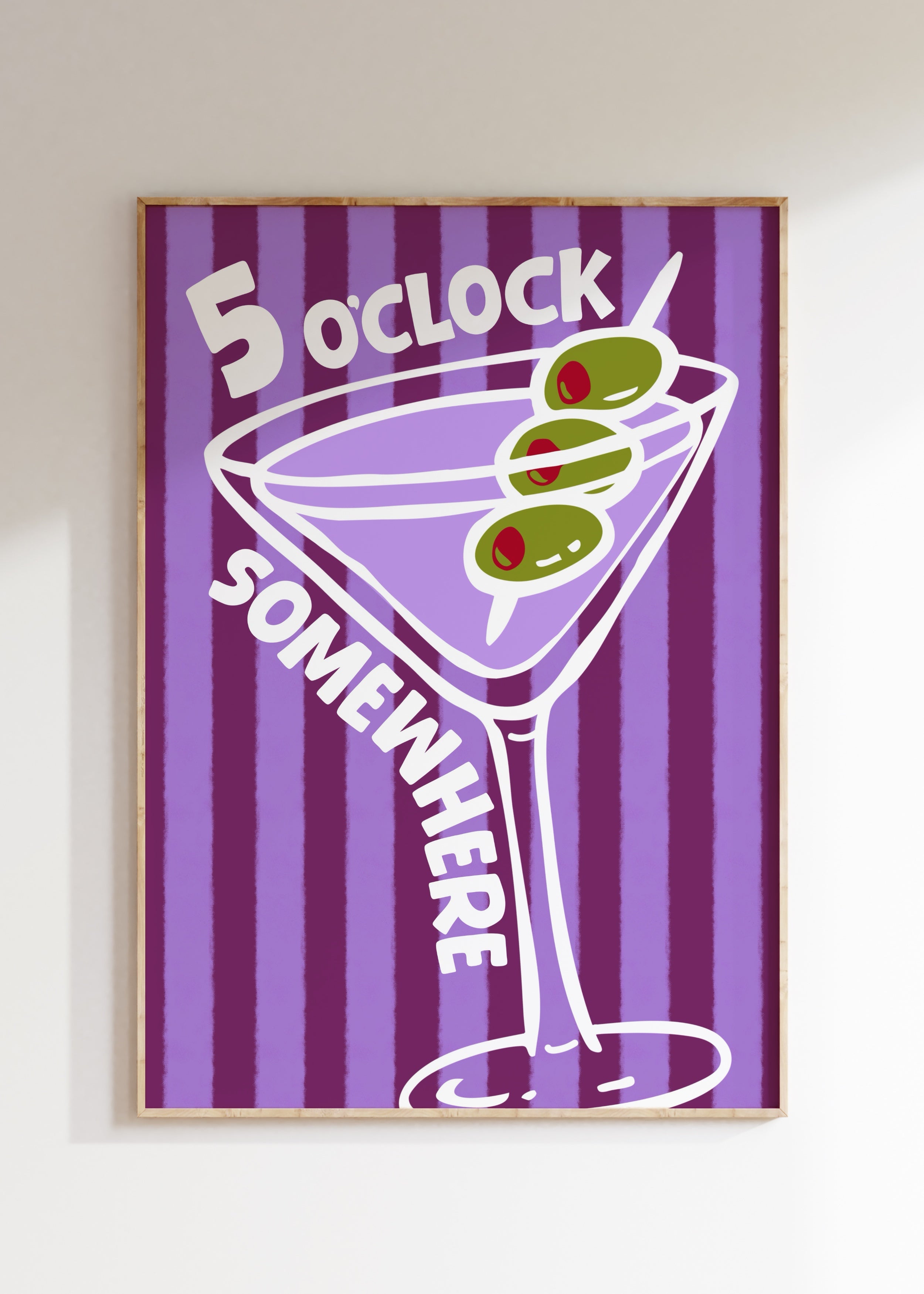 5 o’clock Somewhere Art Print