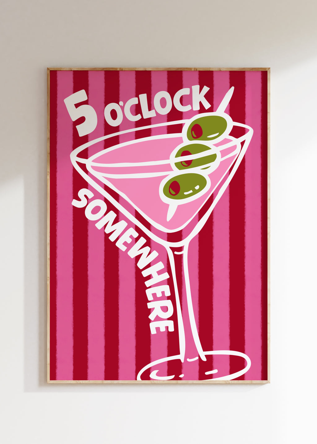 5 o’clock Somewhere Art Print