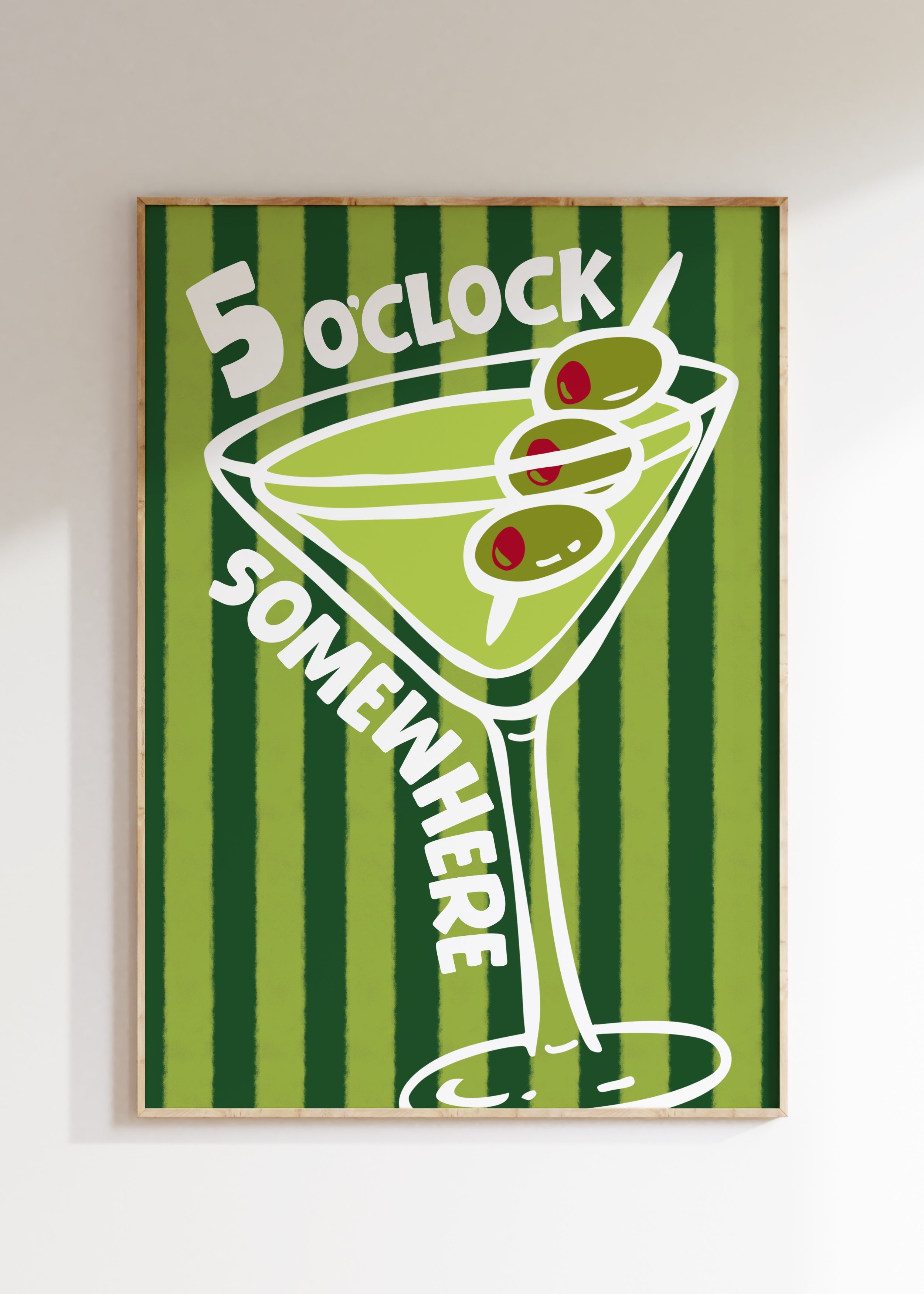 5 o’clock Somewhere Art Print