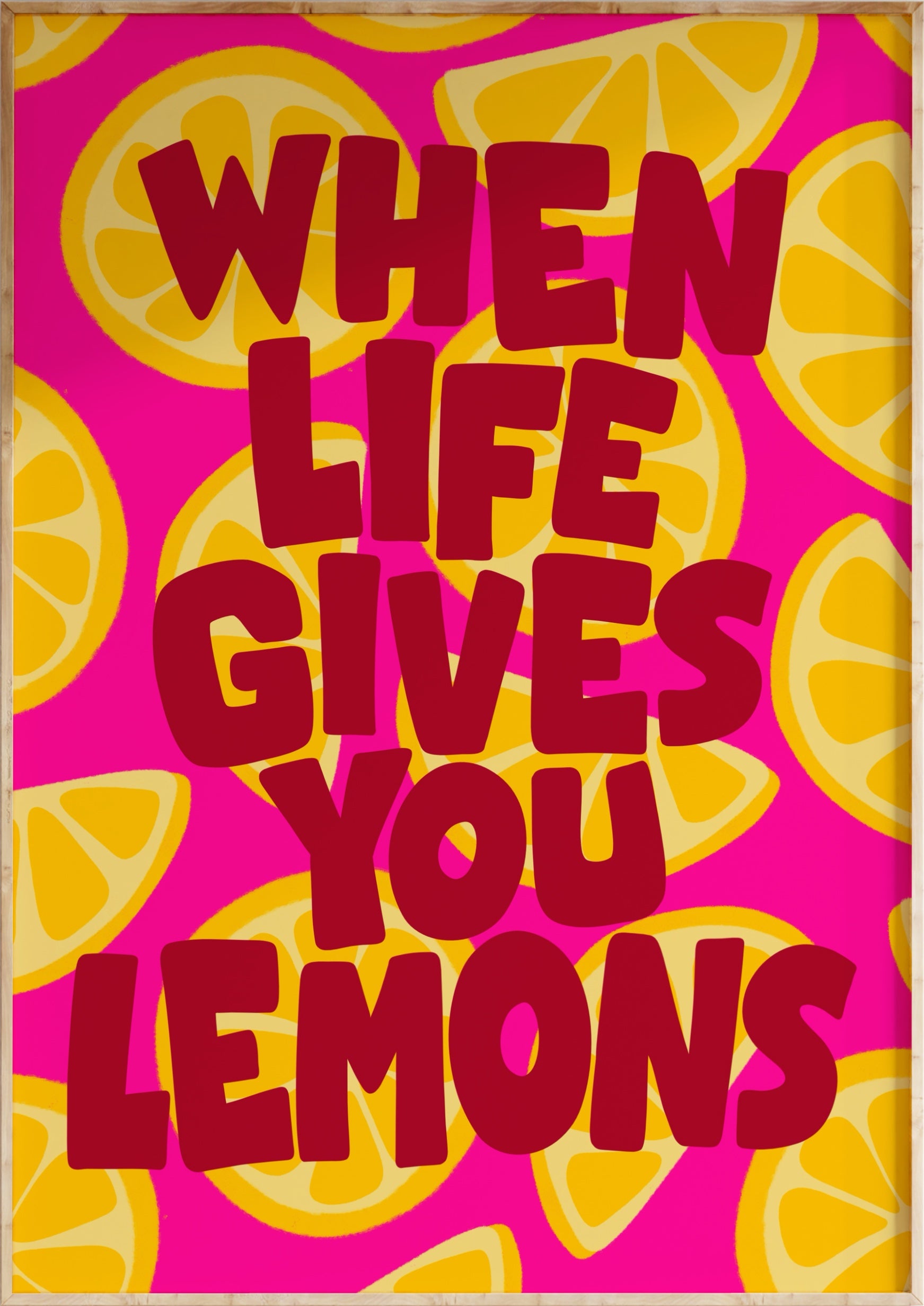 Lemons Art Print