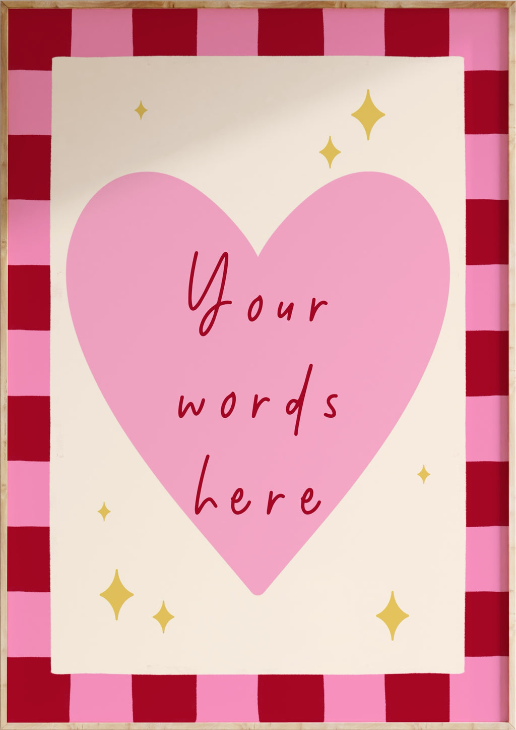 Heart Custom Art Print