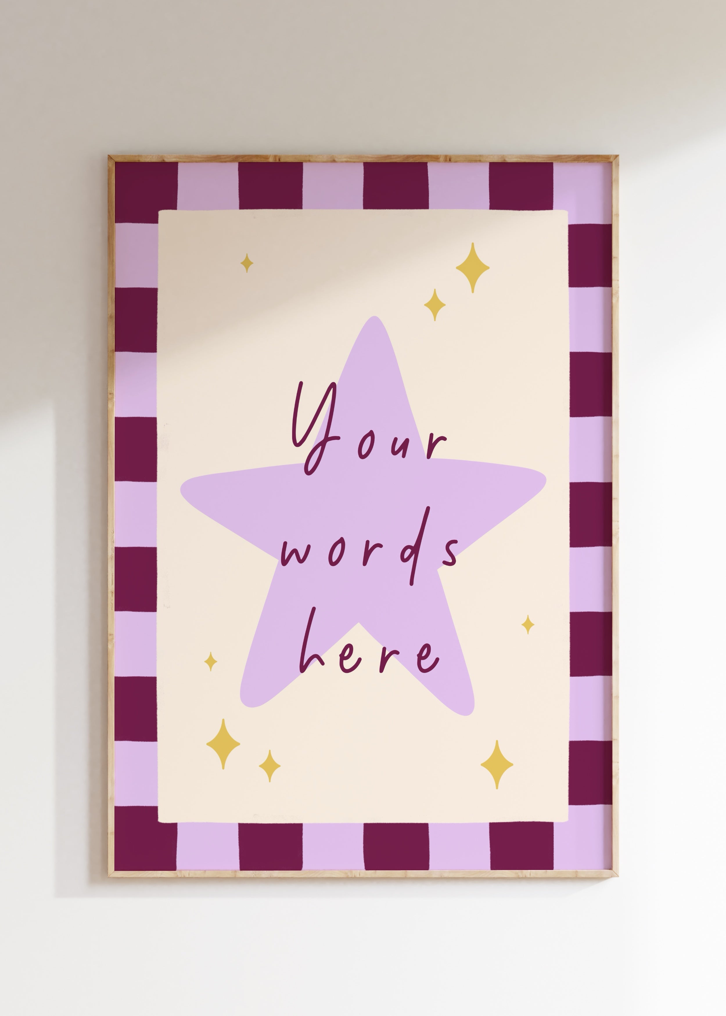 Star Custom Art Print