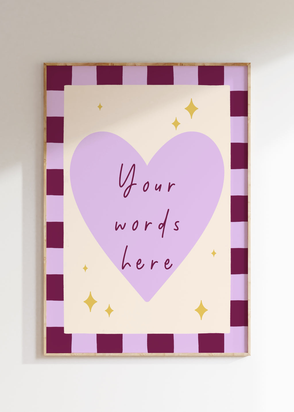 Heart Custom Art Print