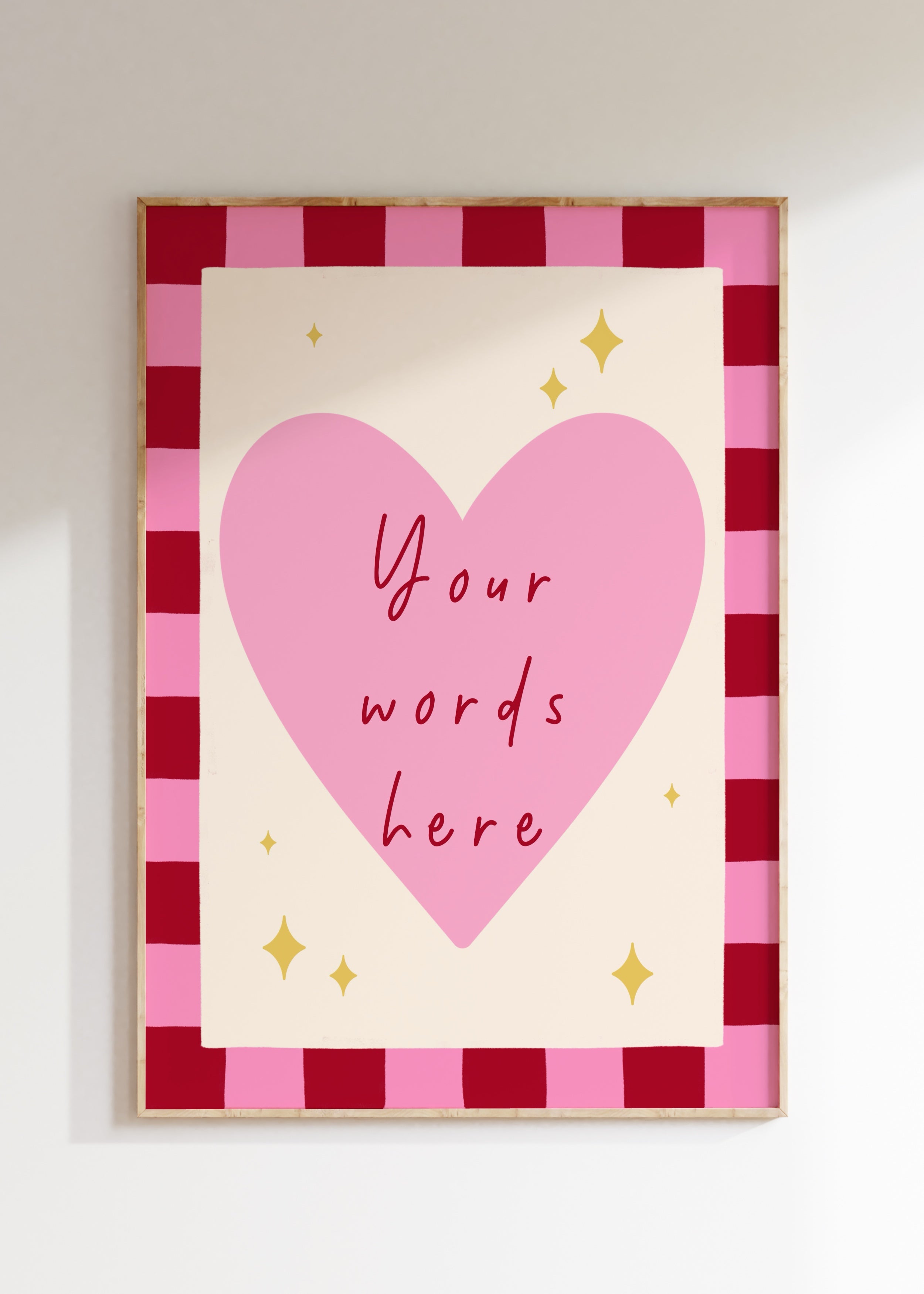 Heart Custom Art Print