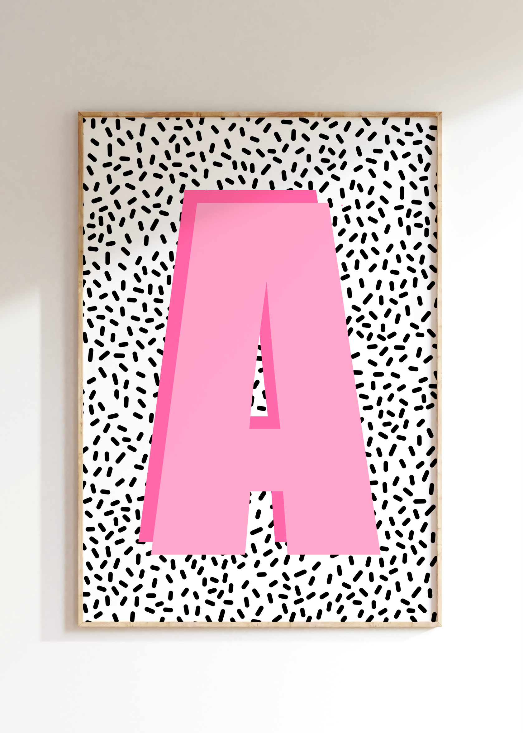 Custom Letter Art Print