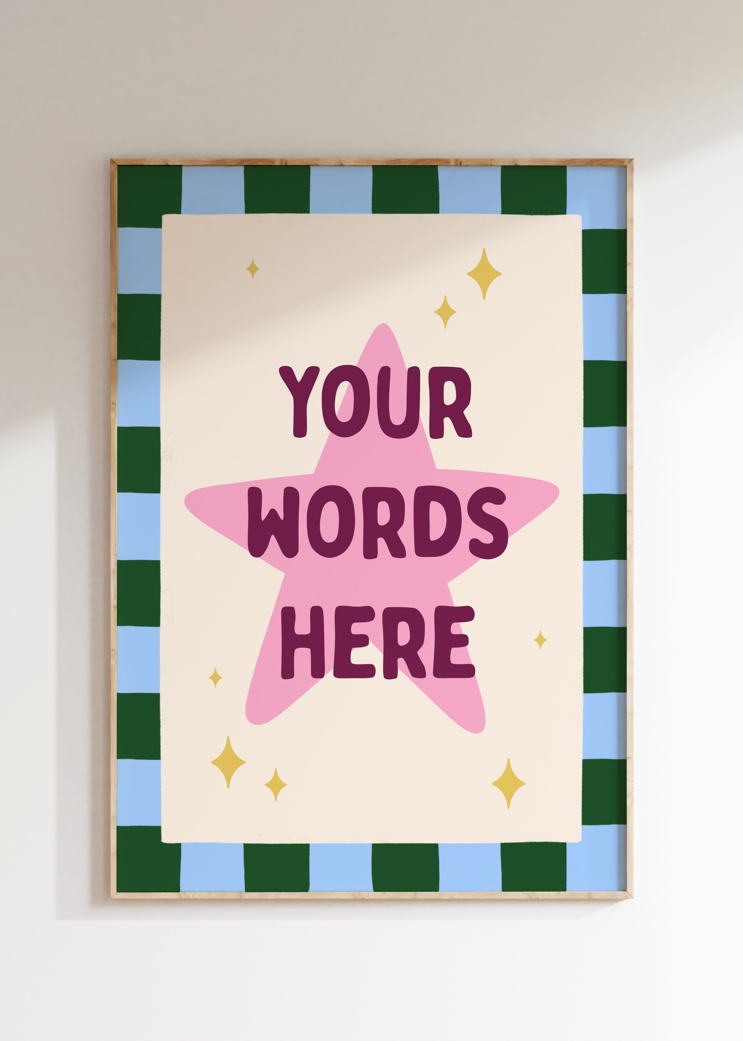 Star Custom Art Print