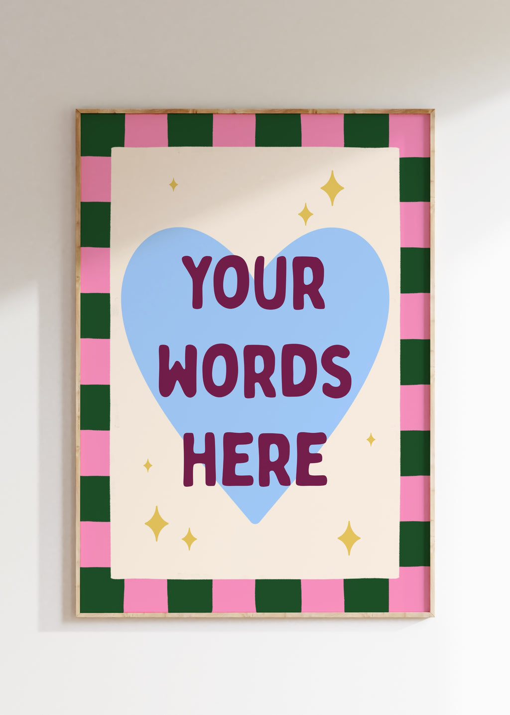 Heart Custom Art Print