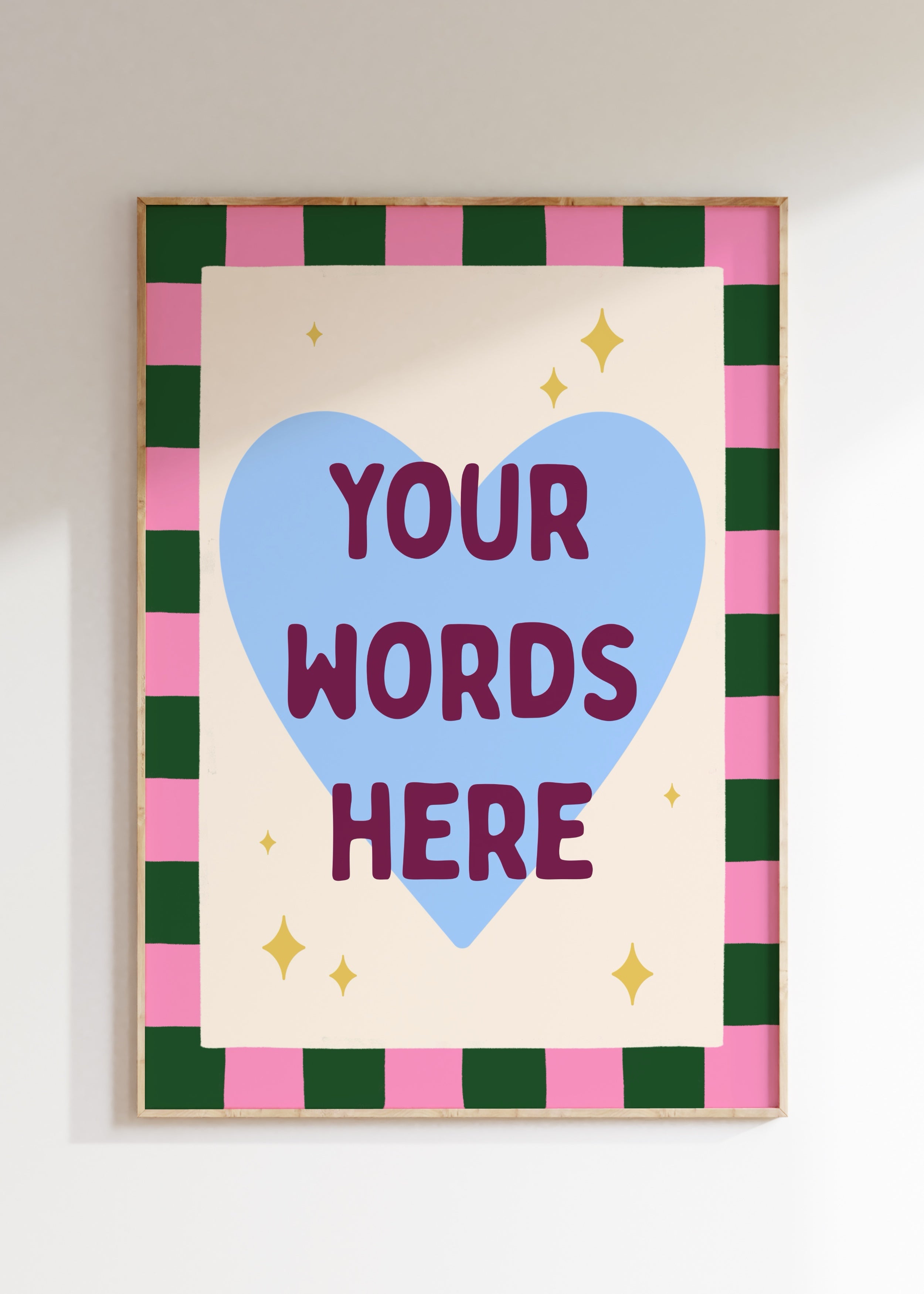 Heart Custom Art Print