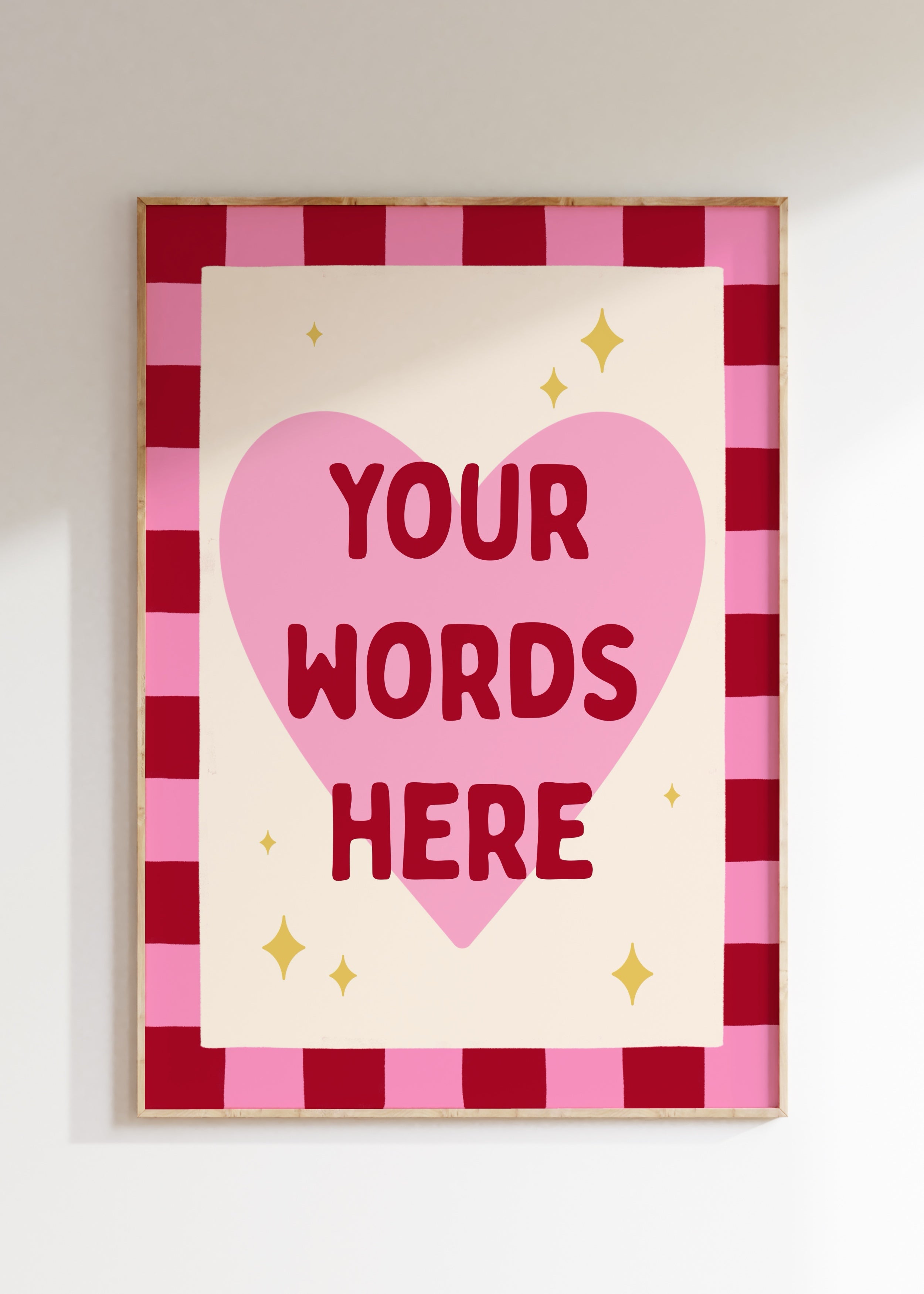 Heart Custom Art Print
