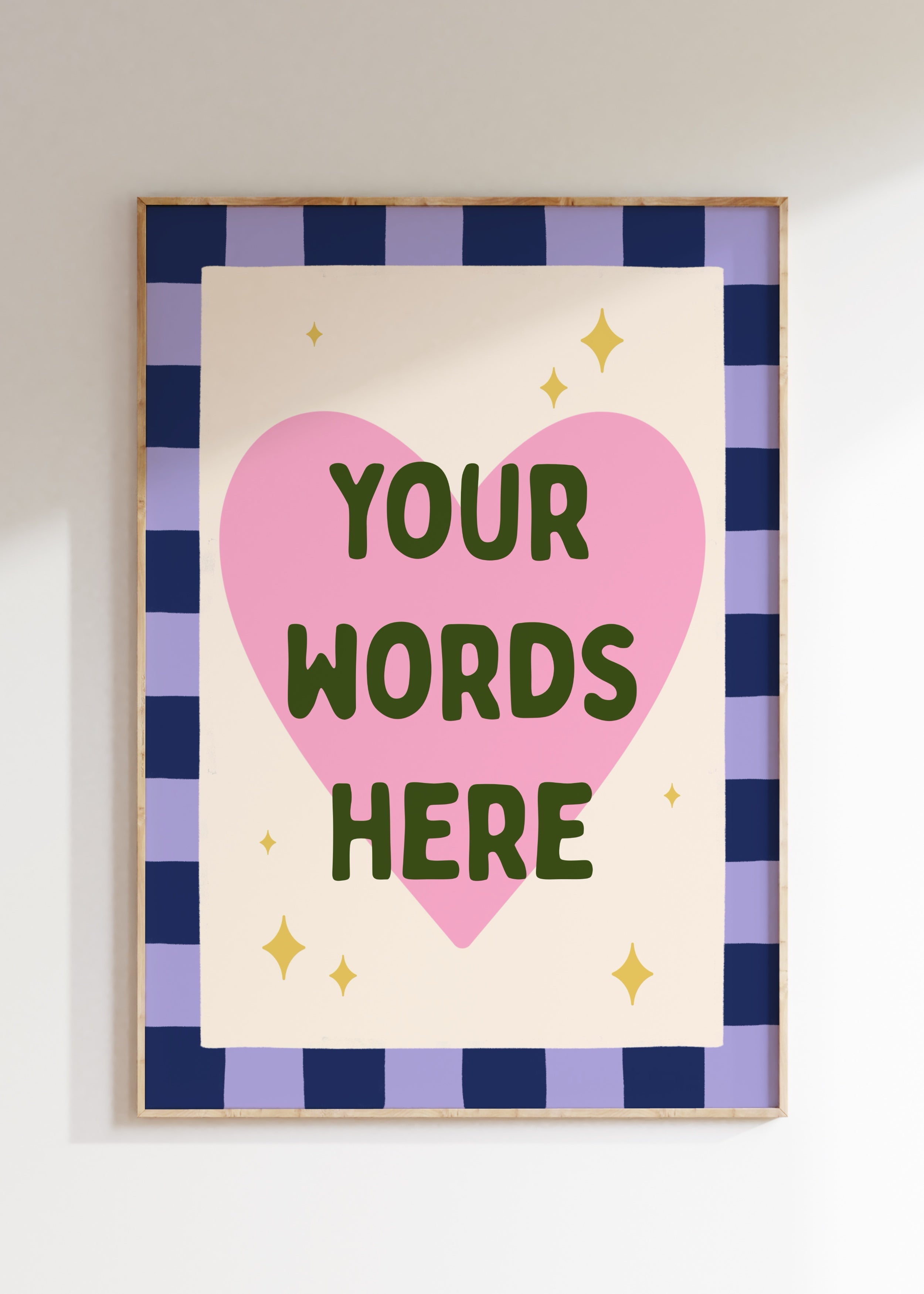 Heart Custom Art Print