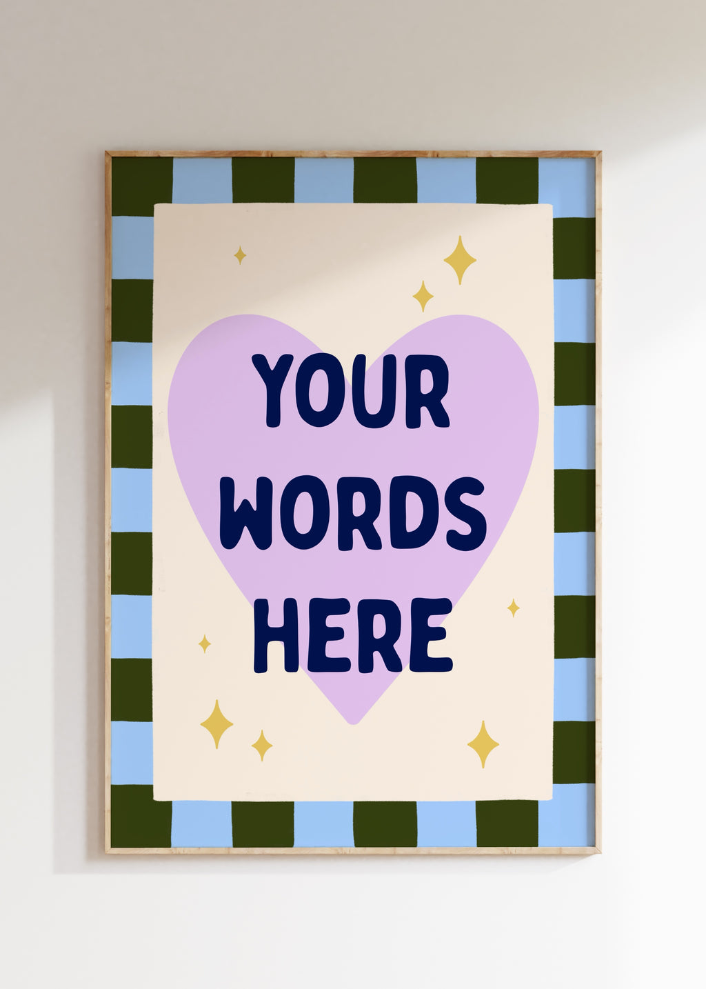 Heart Custom Art Print