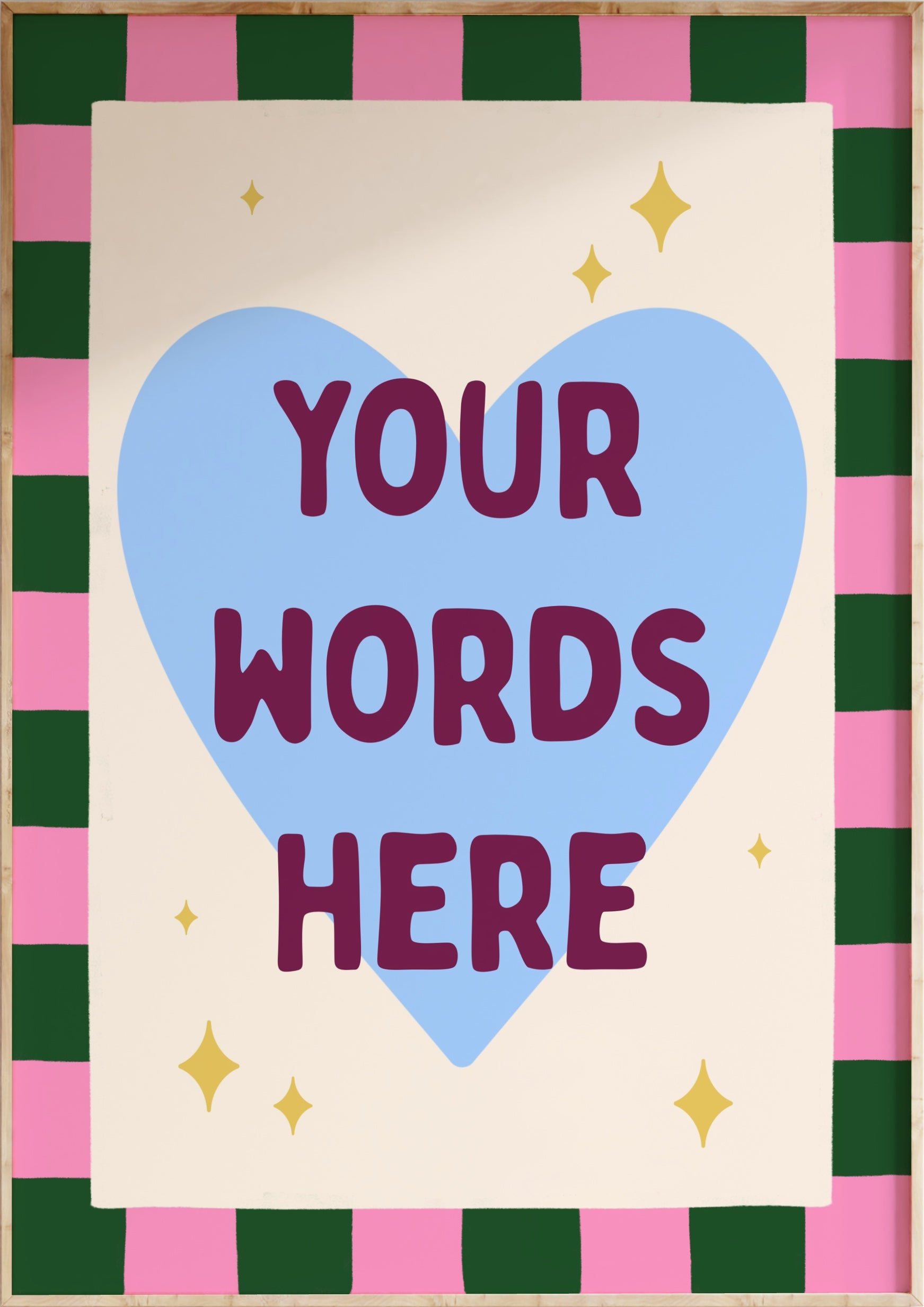 Heart Custom Art Print