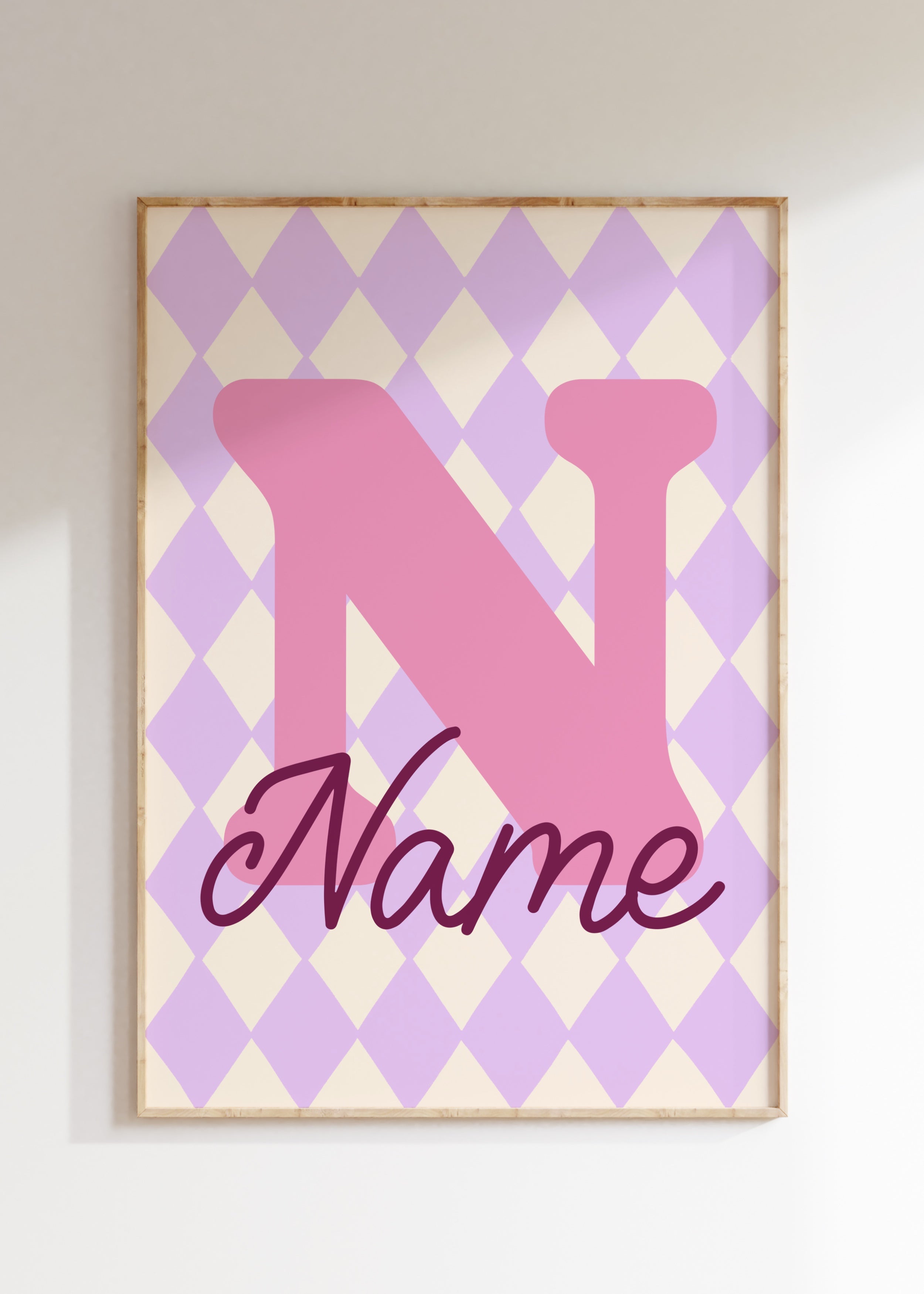 Custom Name Art Print