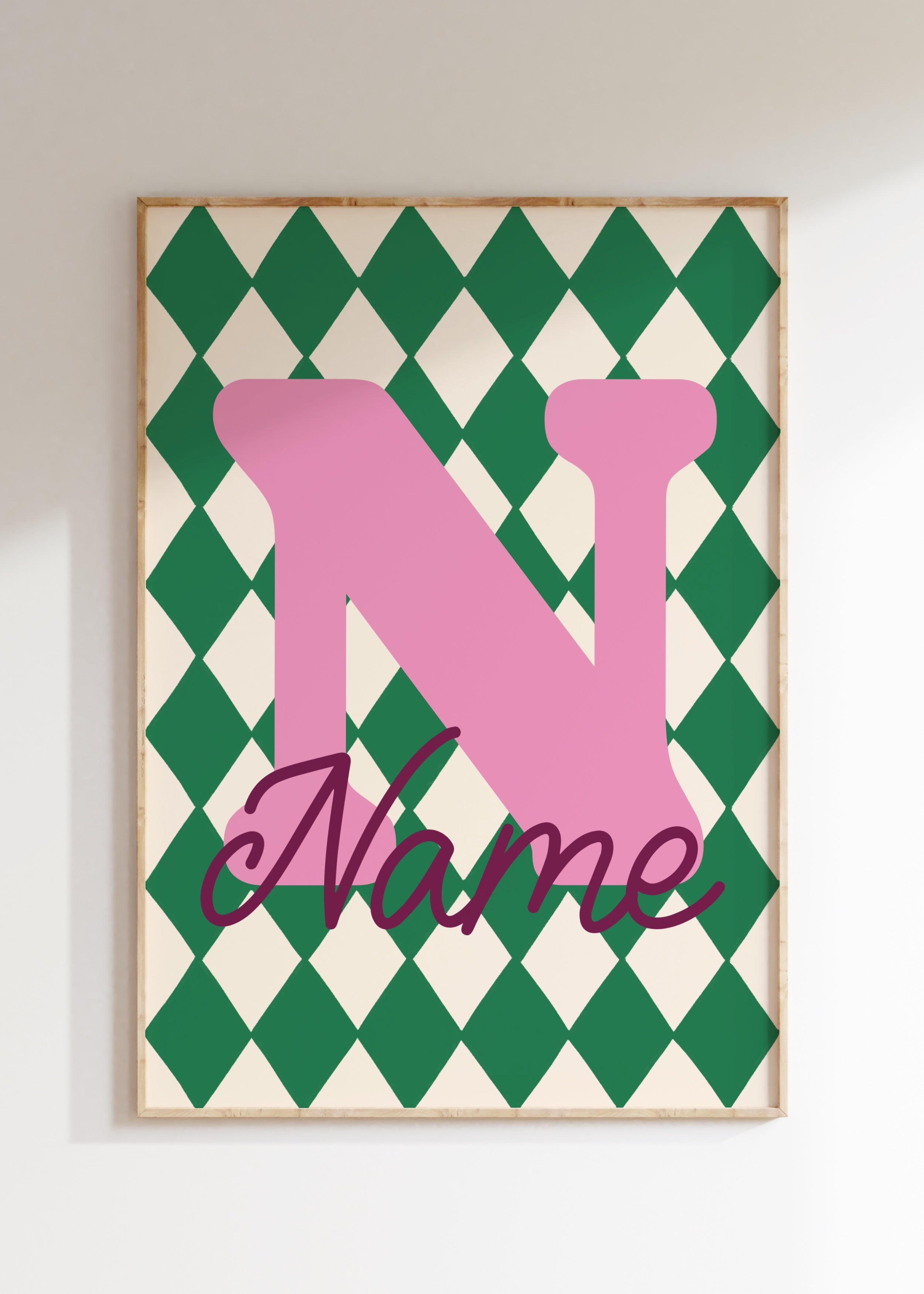 Custom Name Art Print