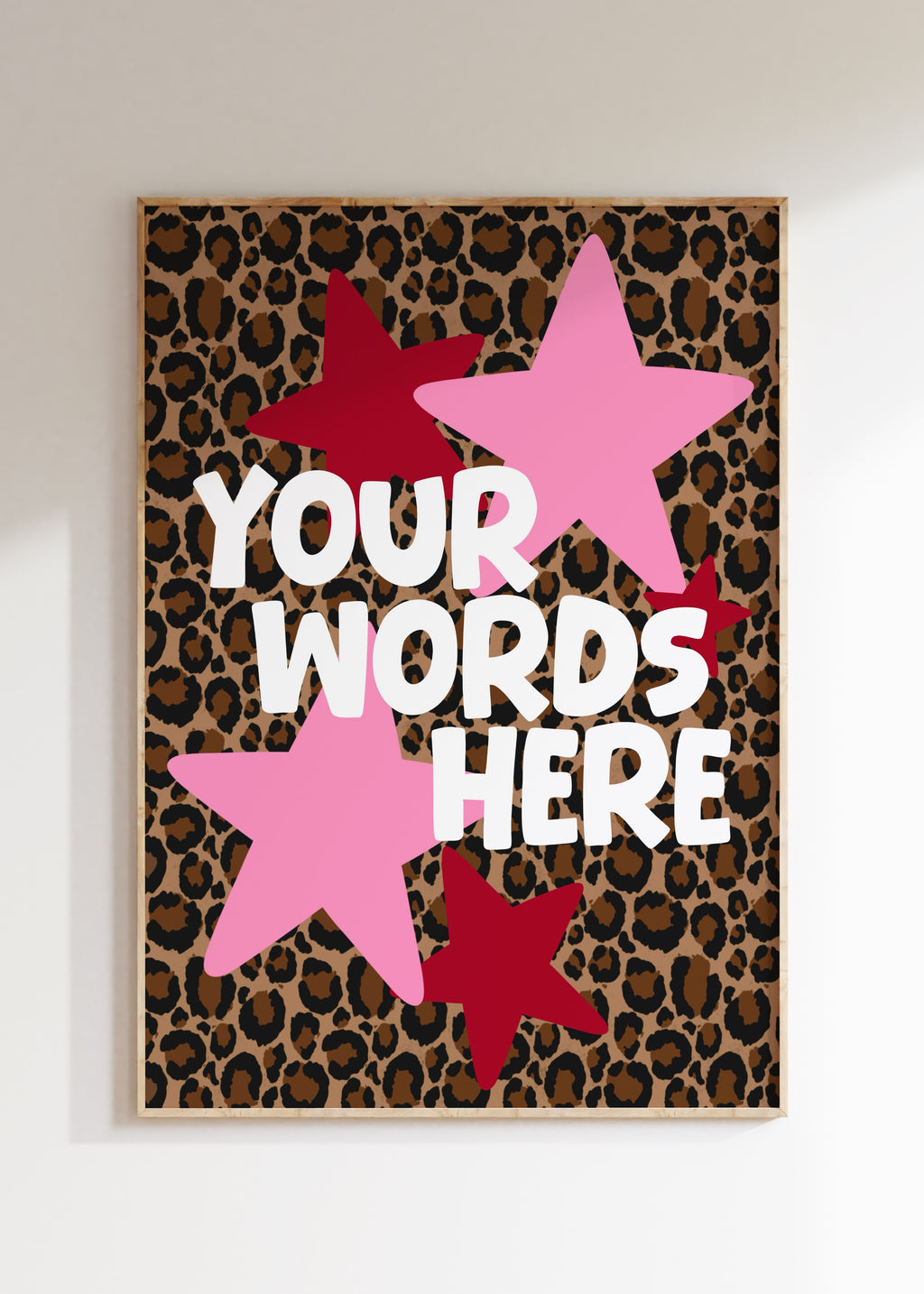 Leopard Custom Art Print
