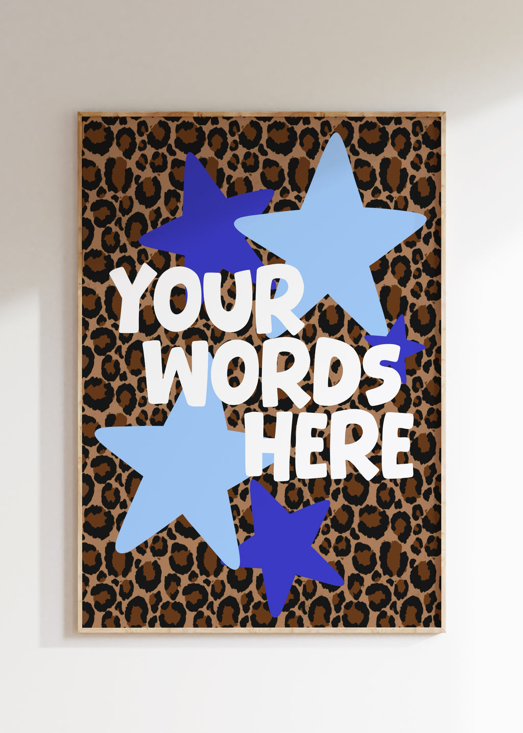 Leopard Custom Art Print