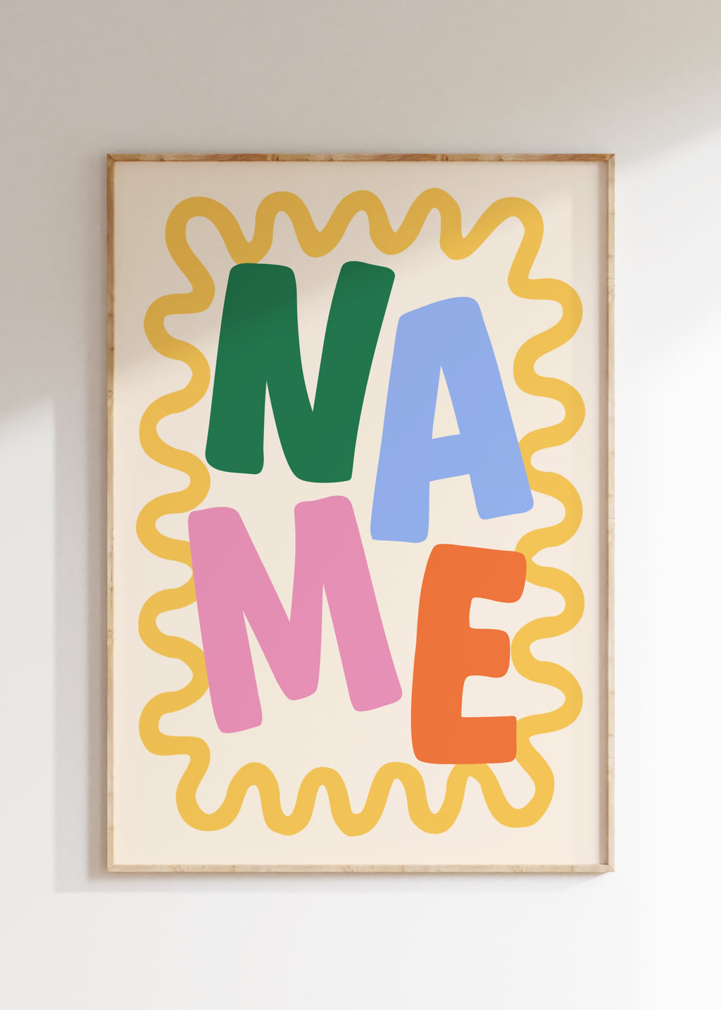 Custom Name Print