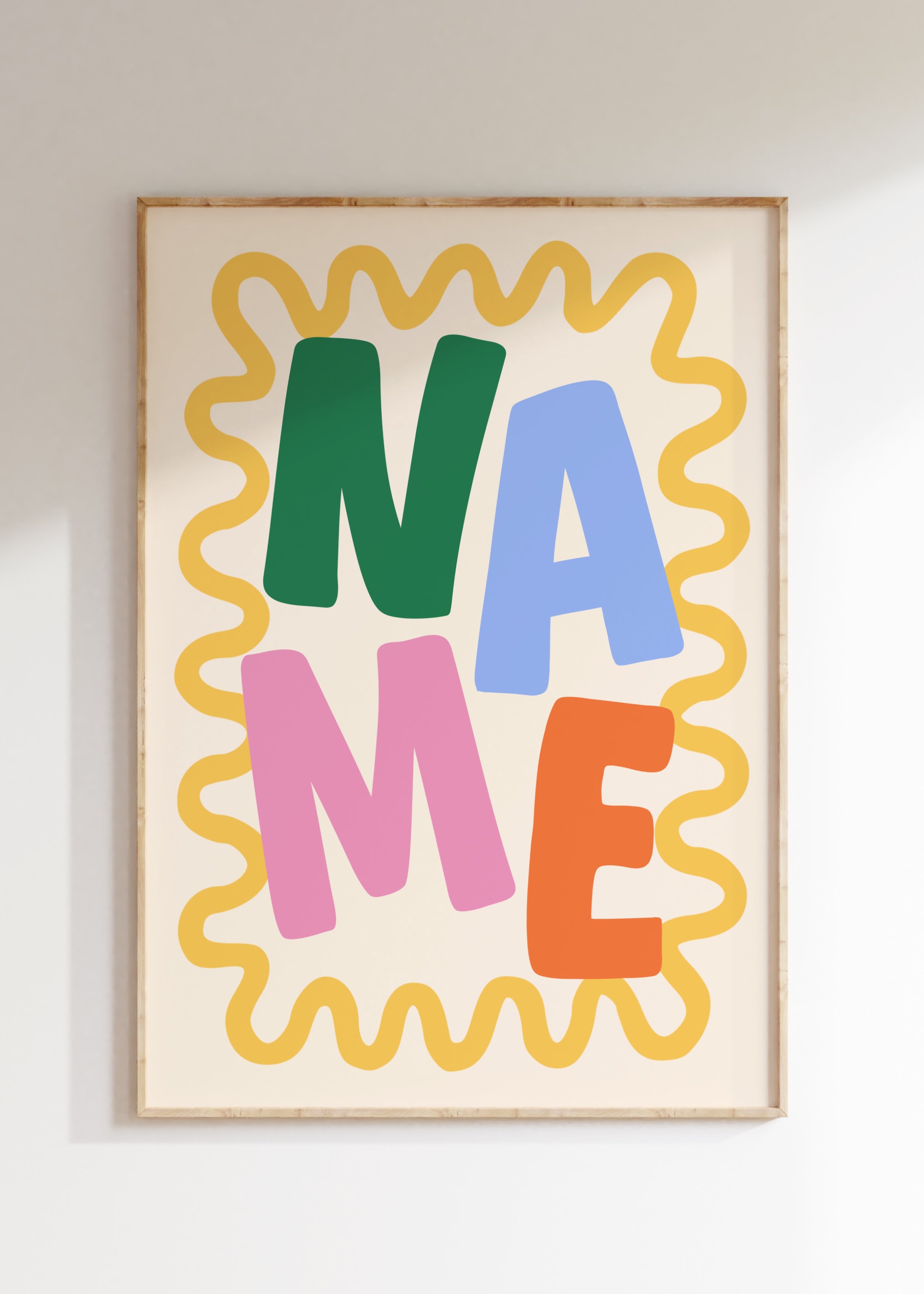 Custom Name Print