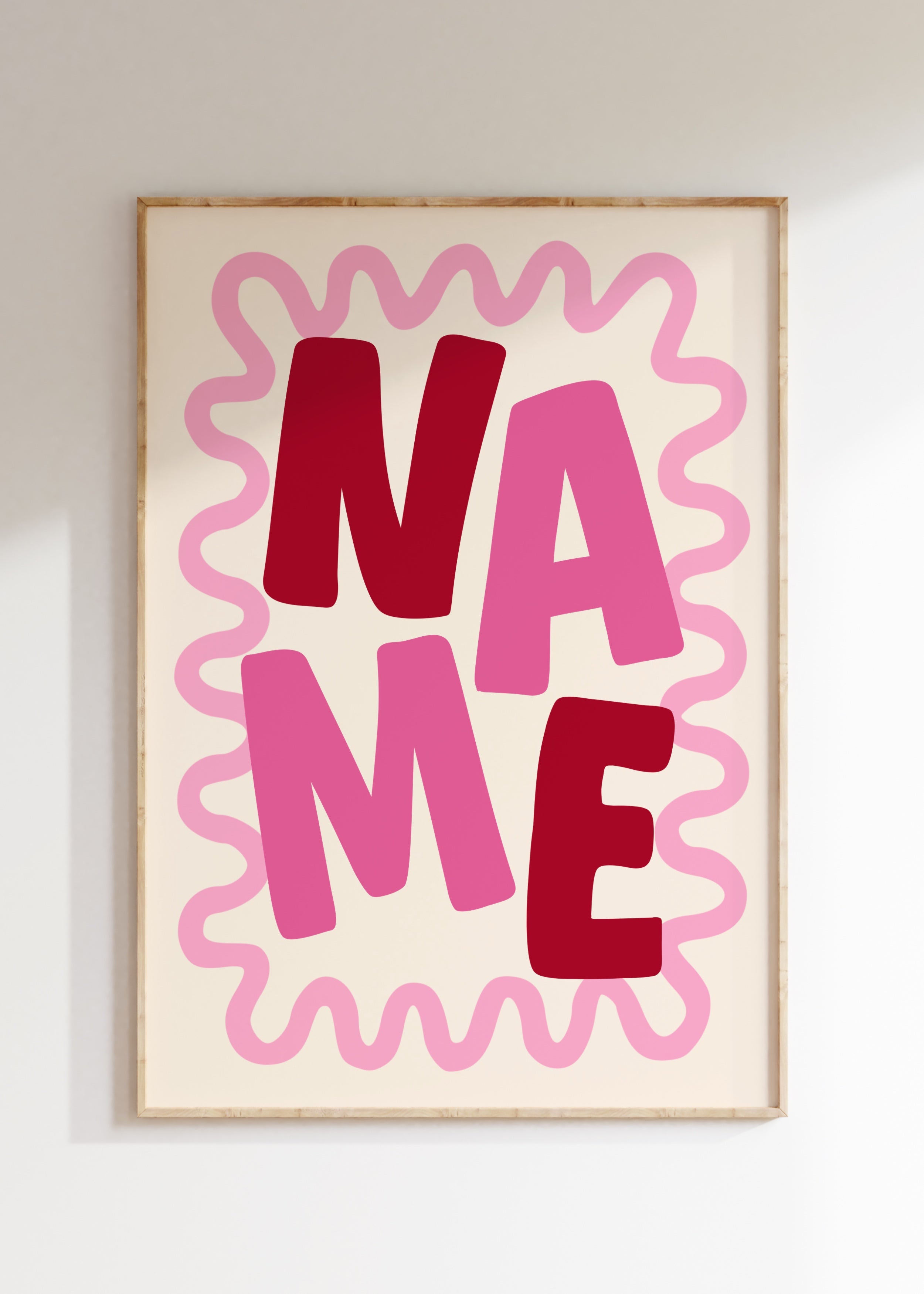 Custom Name Print
