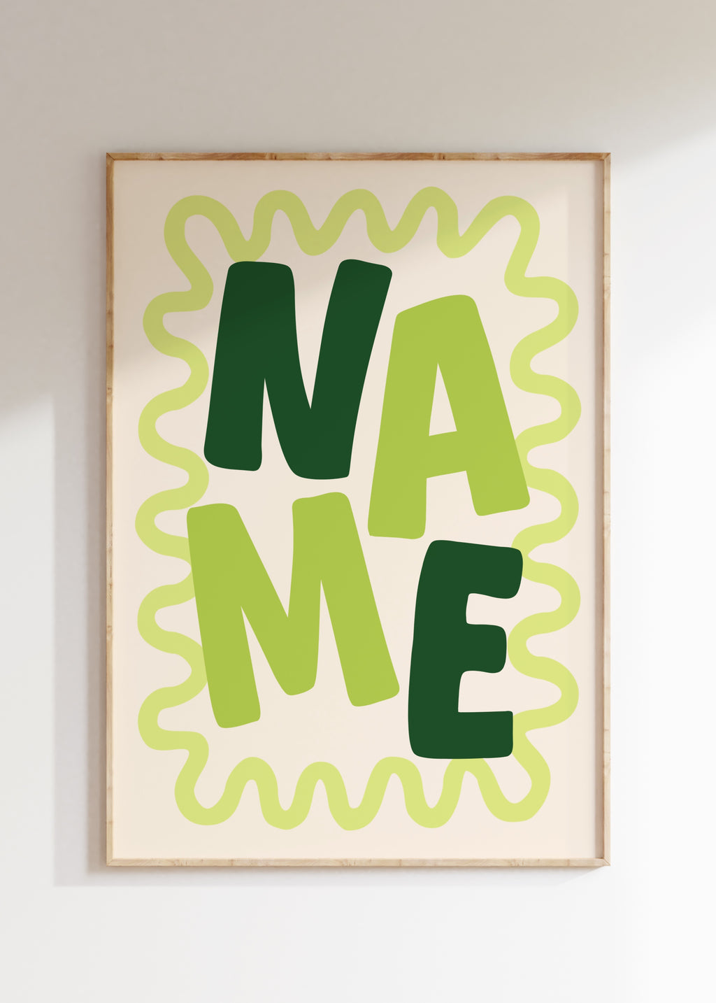 Custom Name Print