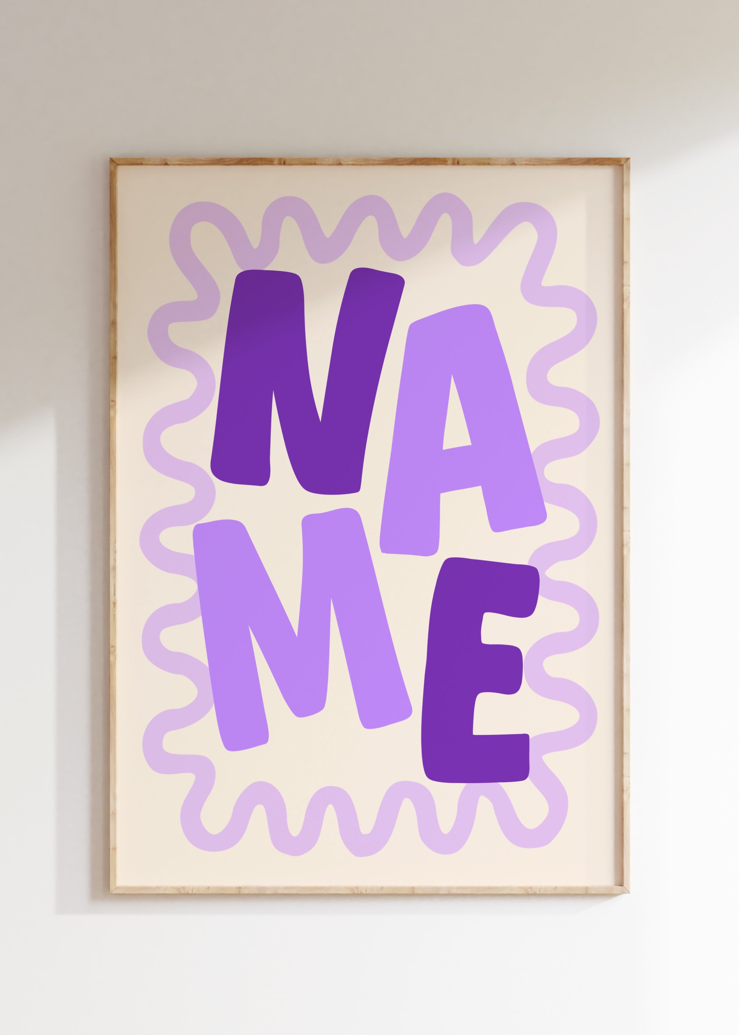 Custom Name Print