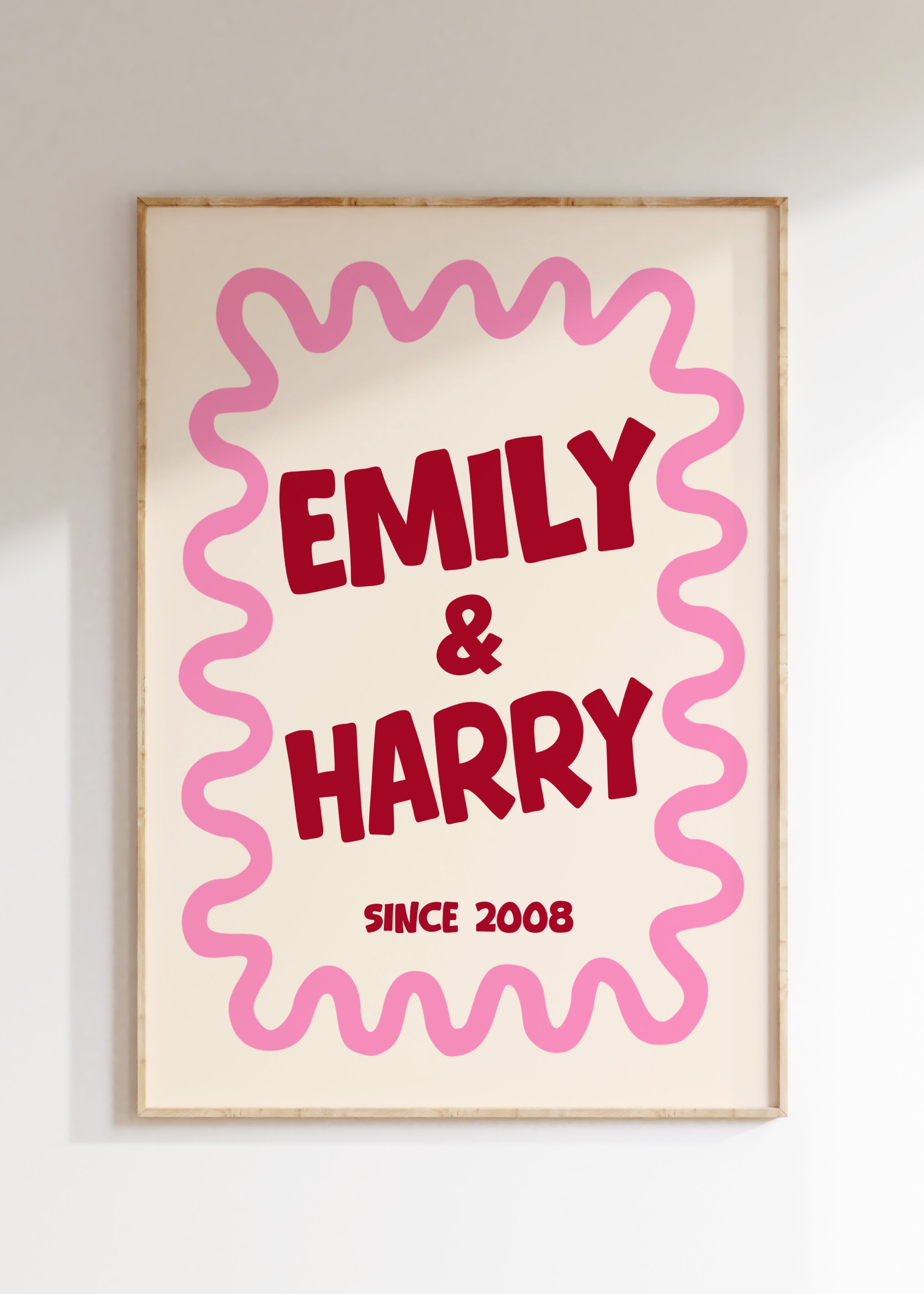 Custom Couple Art Print