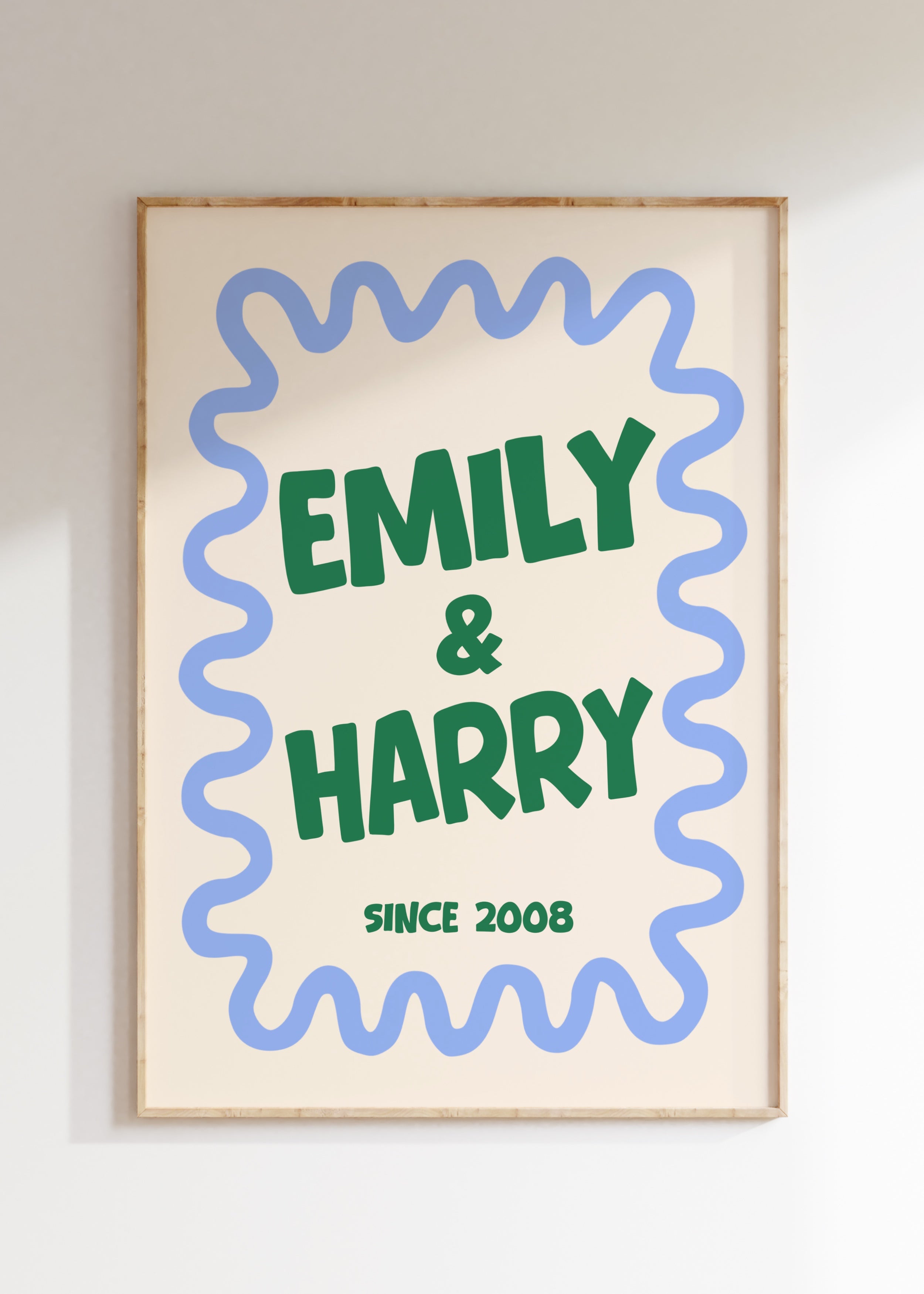 Custom Couple Art Print