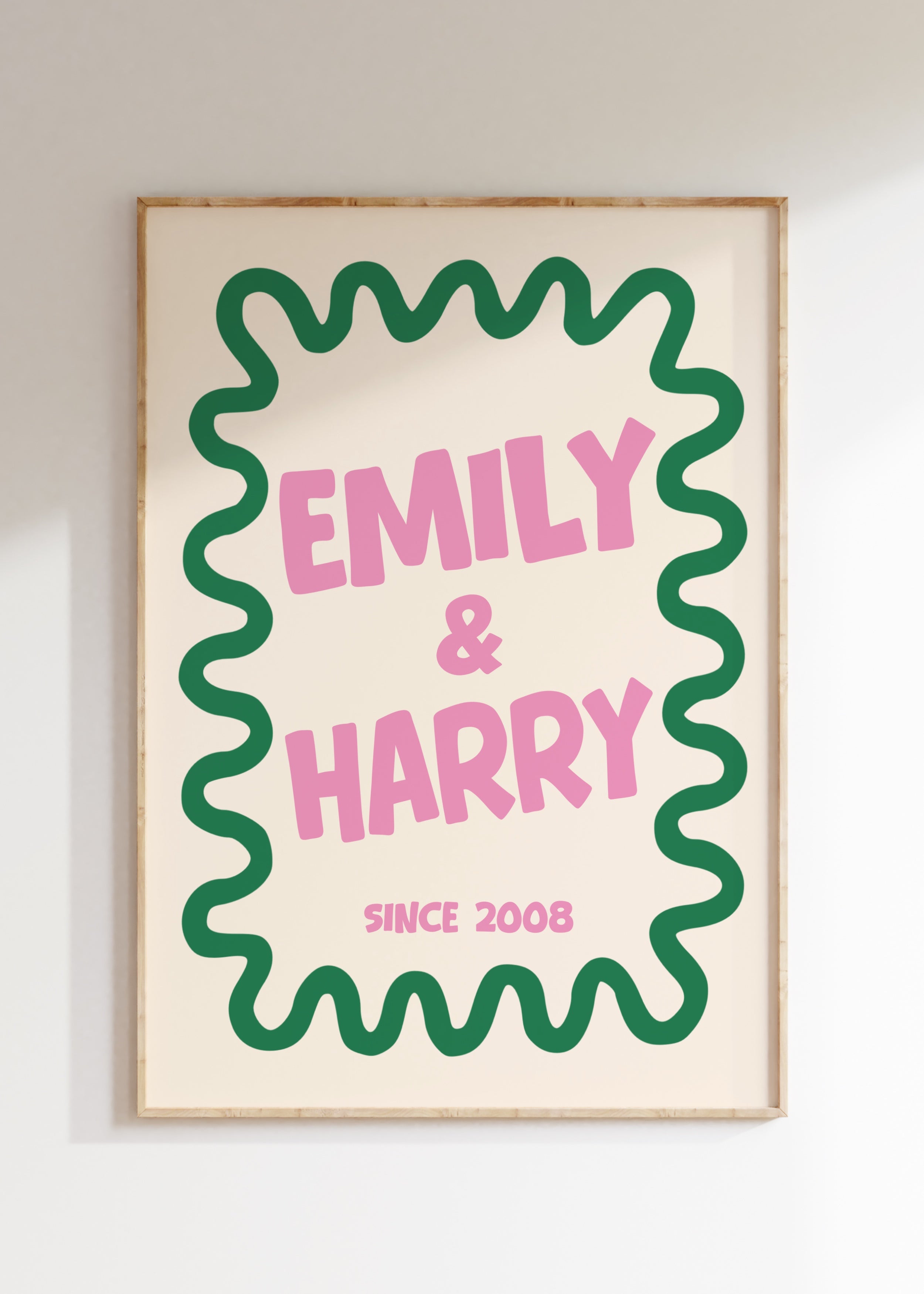 Custom Couple Art Print