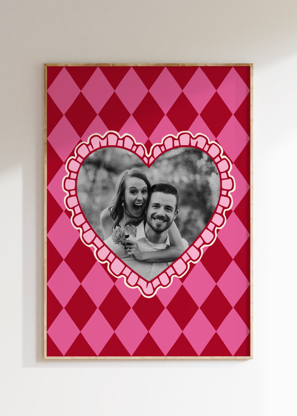 Custom Valentines Photo Print