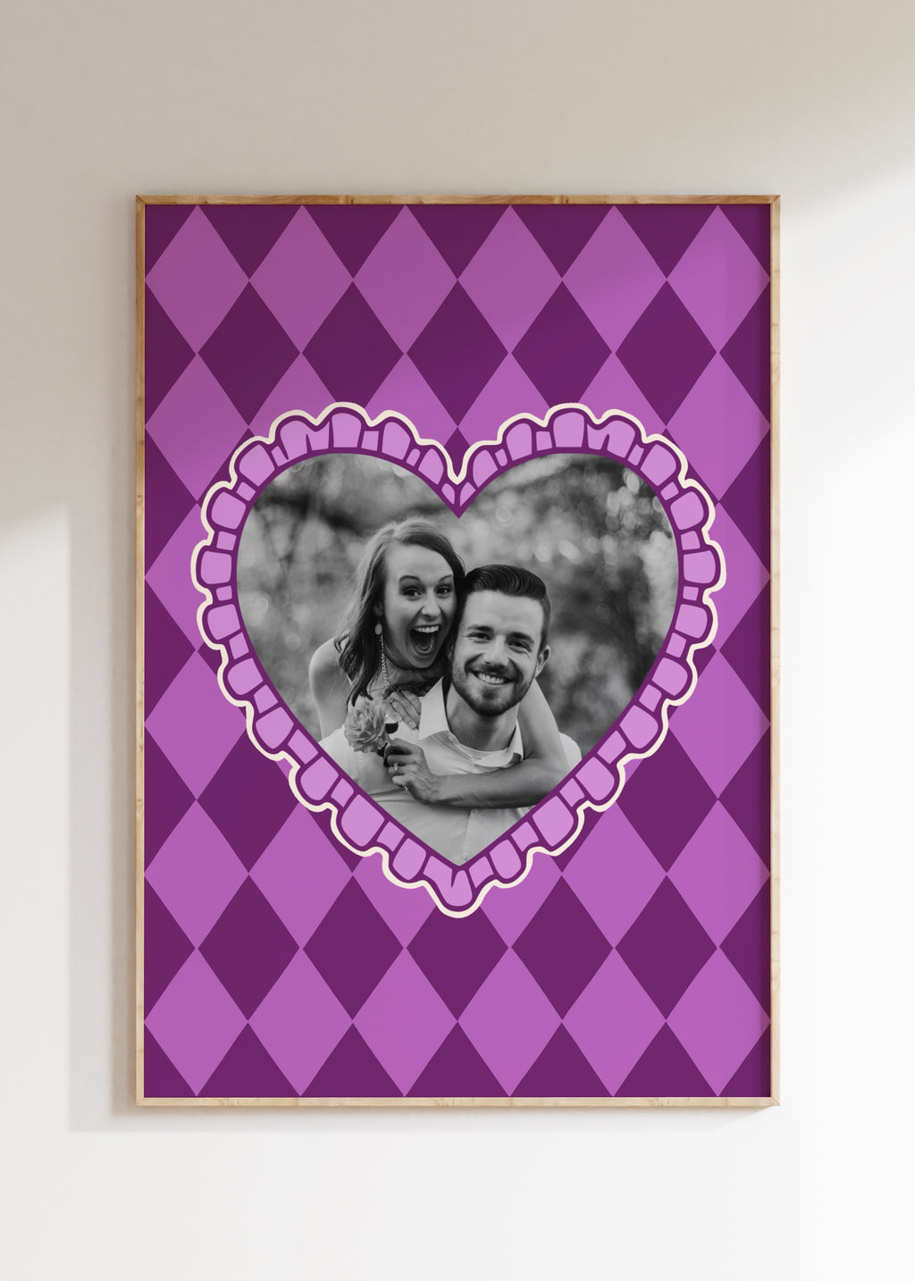 Custom Valentines Photo Print