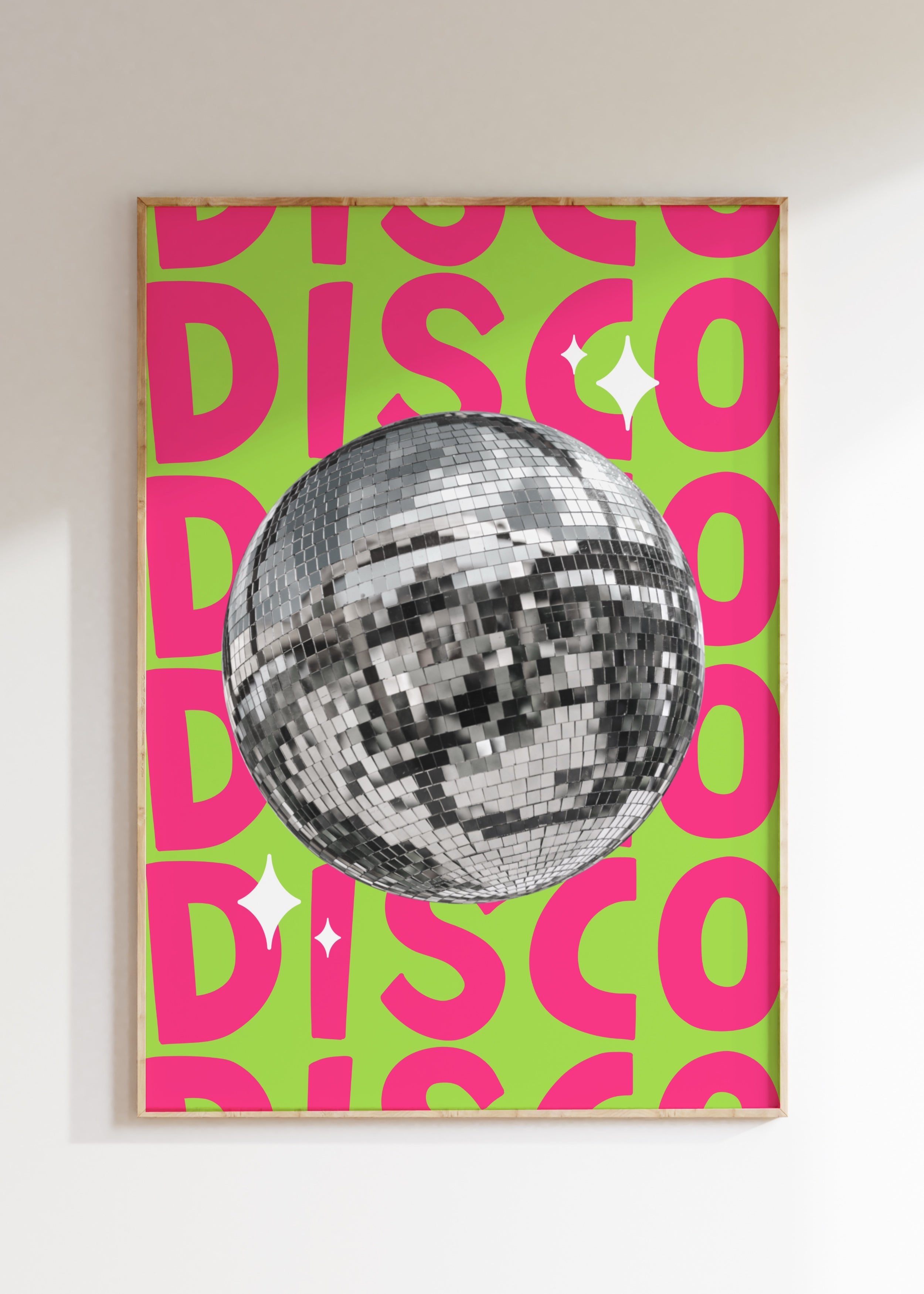 Disco Art Print
