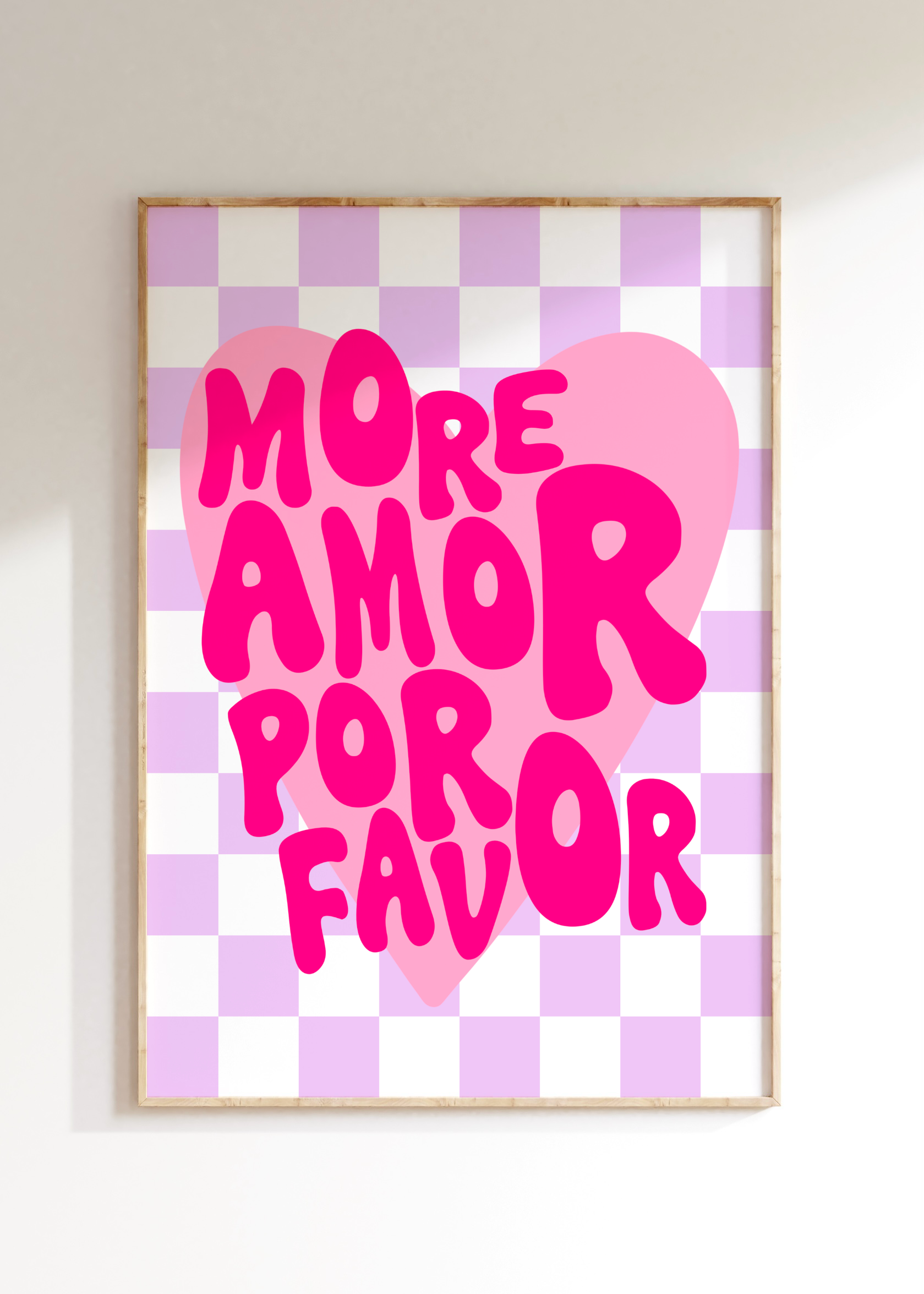 More Amor Por Favour Art Print