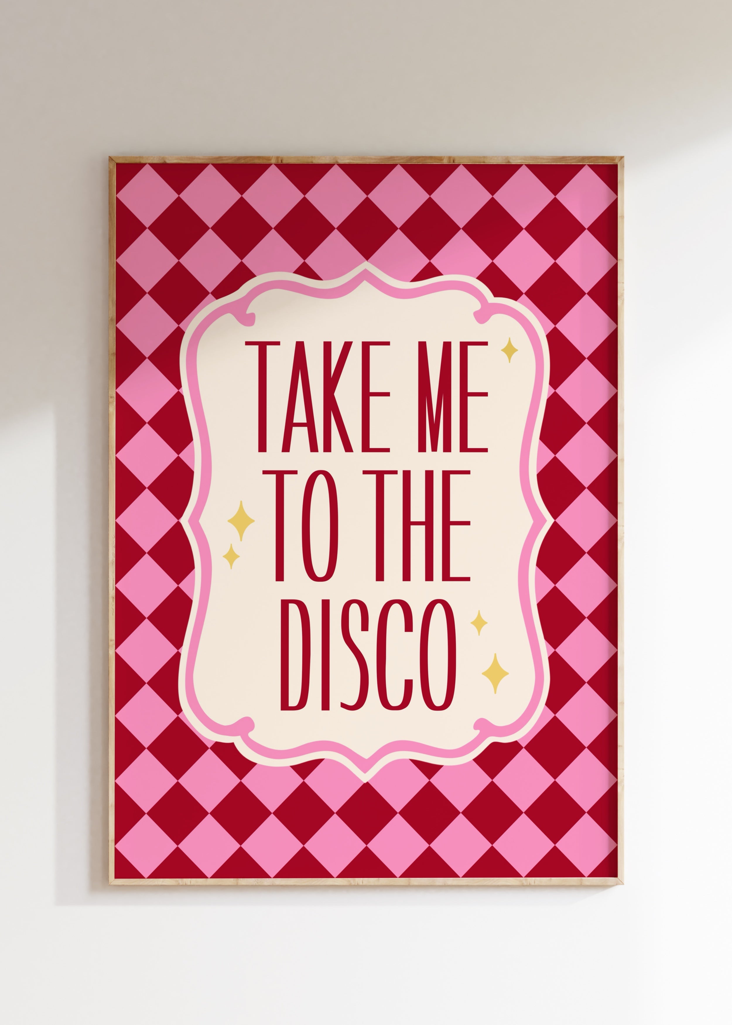 Take Me To The Disco Art Print