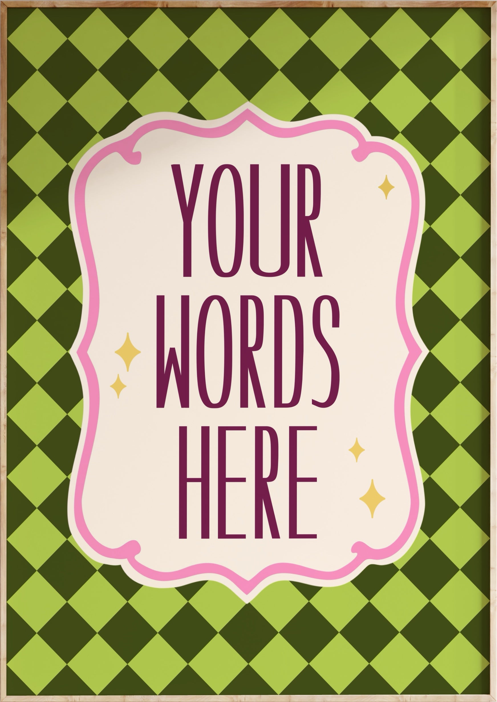 Custom Circus Art Print