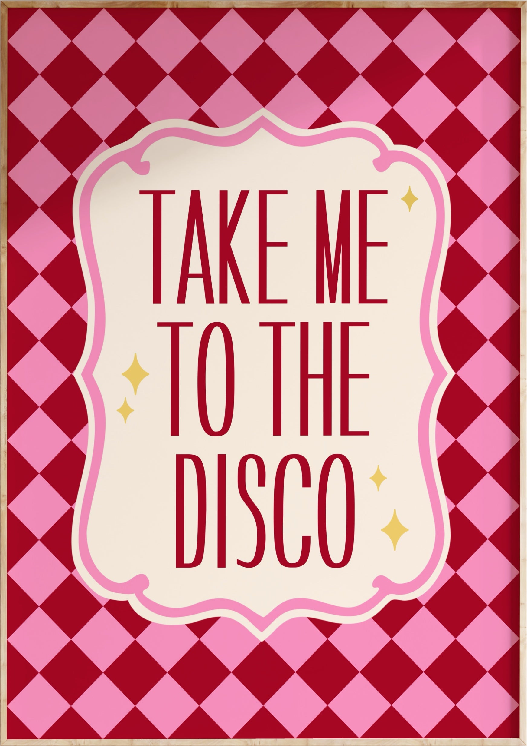 Take Me To The Disco Art Print