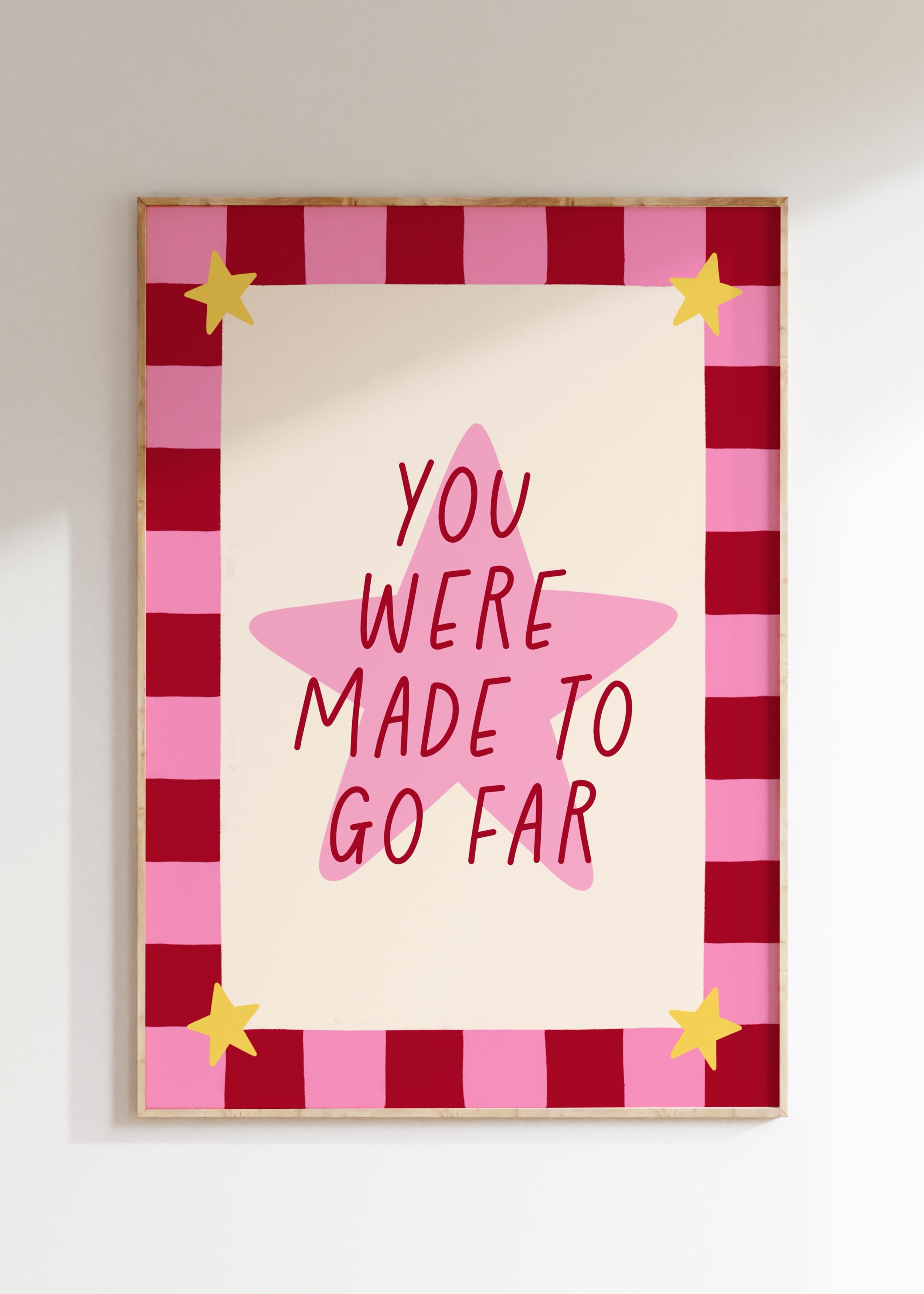 Made To Go Far Art Print
