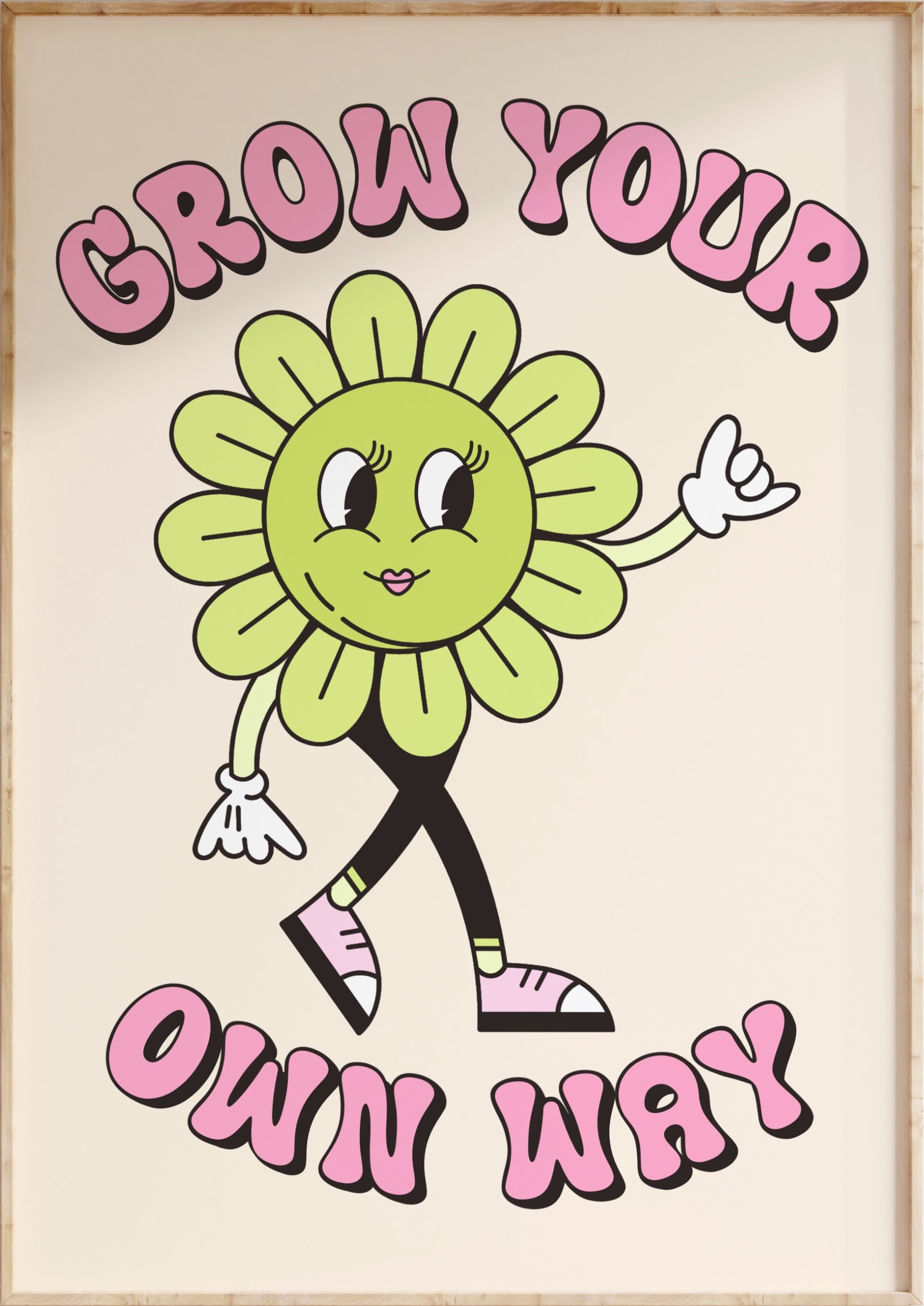 Grow Your Own Way Art Print