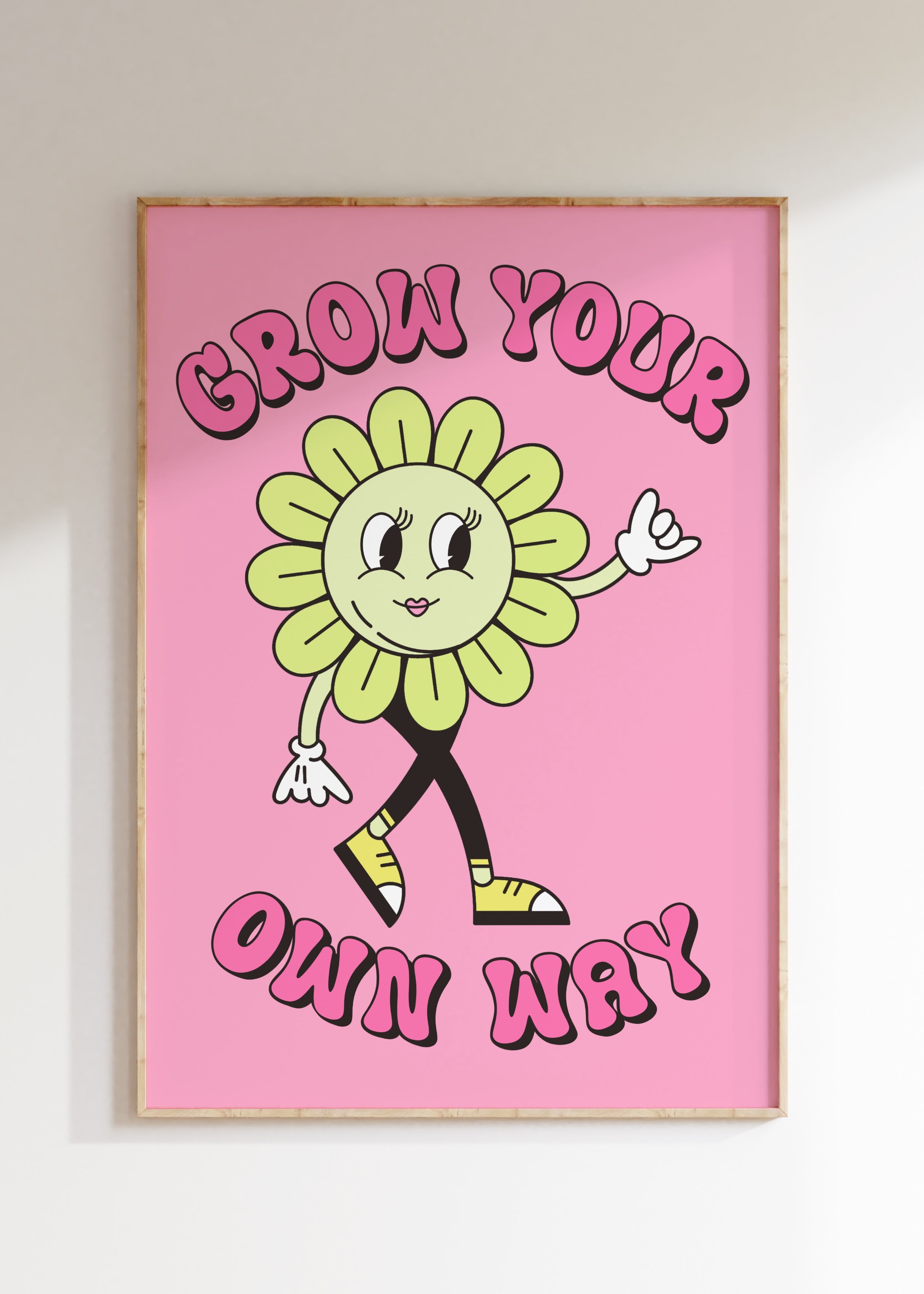 Grow Your Own Way Art Print